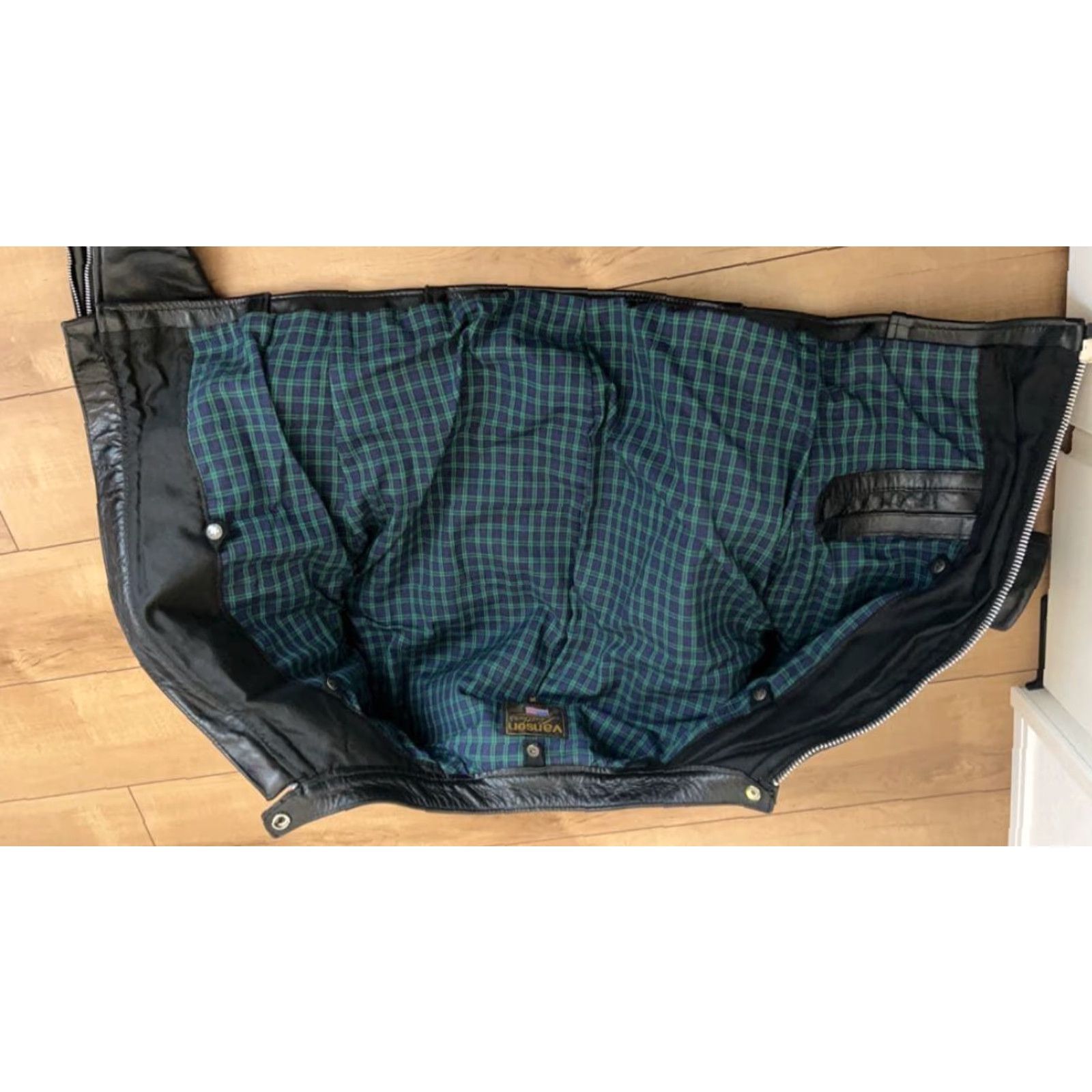 Vintage VANSOn Single Riders Jacket 36 Men 6309 Jacket Mens Black 90s Style Vanson Single Riders Jacket 36 Men 6309 Size US XXS / EU 40 - 4 Thumbnail
