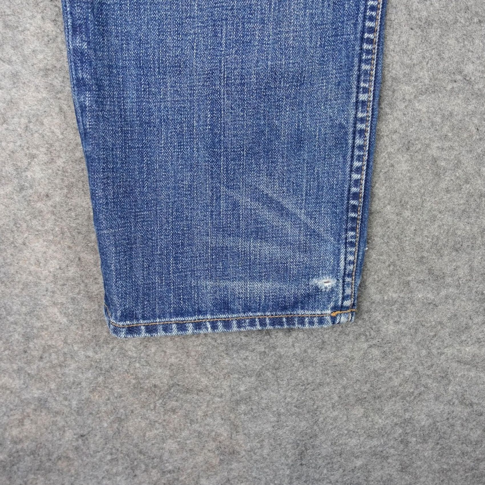 Rag & Bone rag & bone RB 15X Jeans Slim Straight Mens 28x33 Blue Medium Wash Distressed Vintage-Inspired Pockets 5-Pocket Denim Cotton M1551K165 Size US 28 / EU 44 - 7 Thumbnail