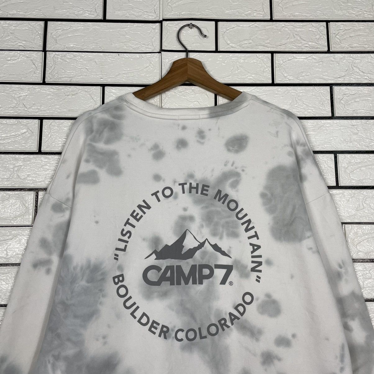 Japanese Brand Japanese Brand Camp 7 Crewneck Sweatshirt Size US L / EU 52-54 / 3 - 8 Thumbnail