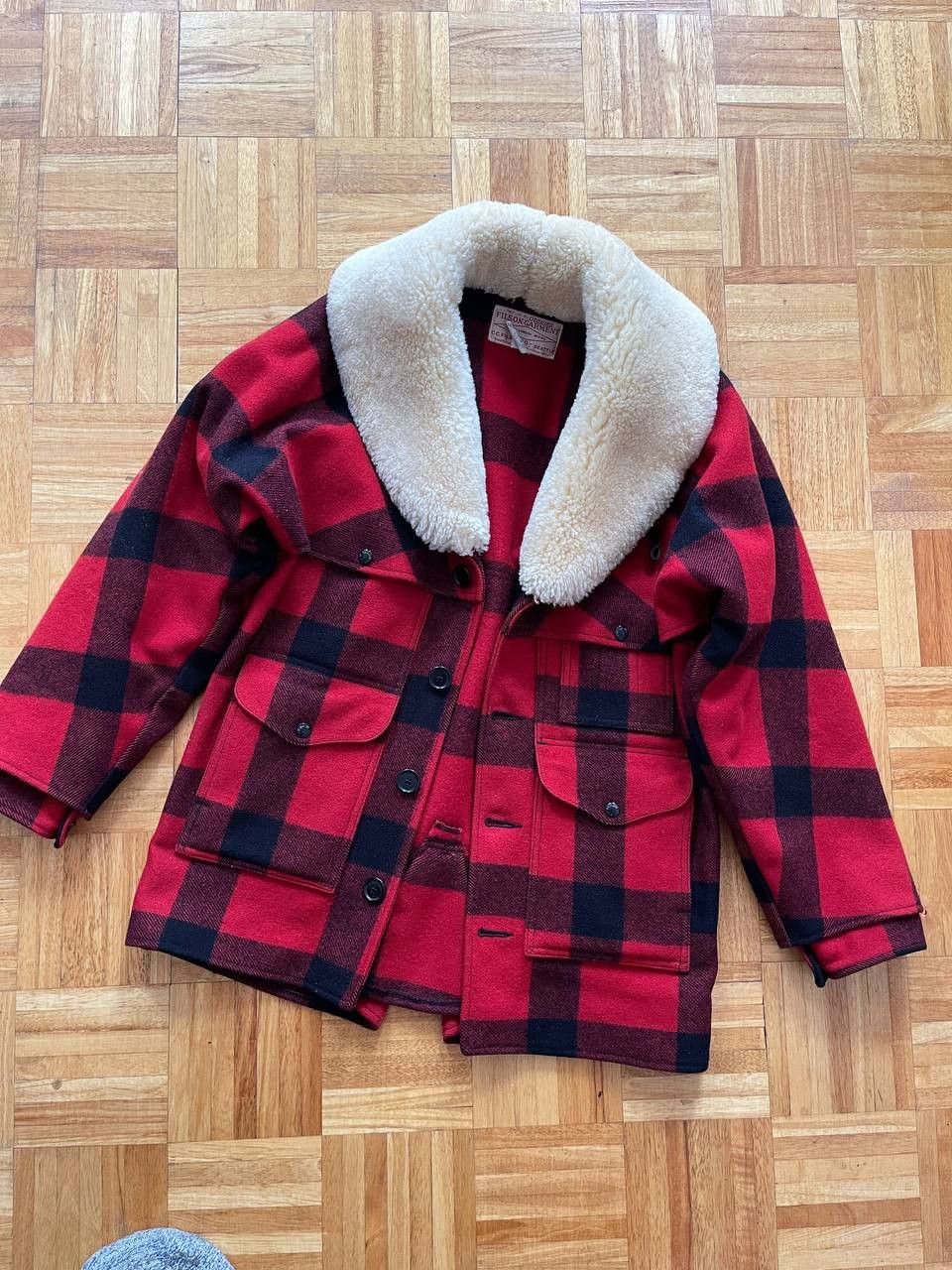 Filson Filson Mackinaw Packer Buffalo Plaid Wool Vintage Jacket Size US M / EU 48-50 / 2 - 2 Thumbnail