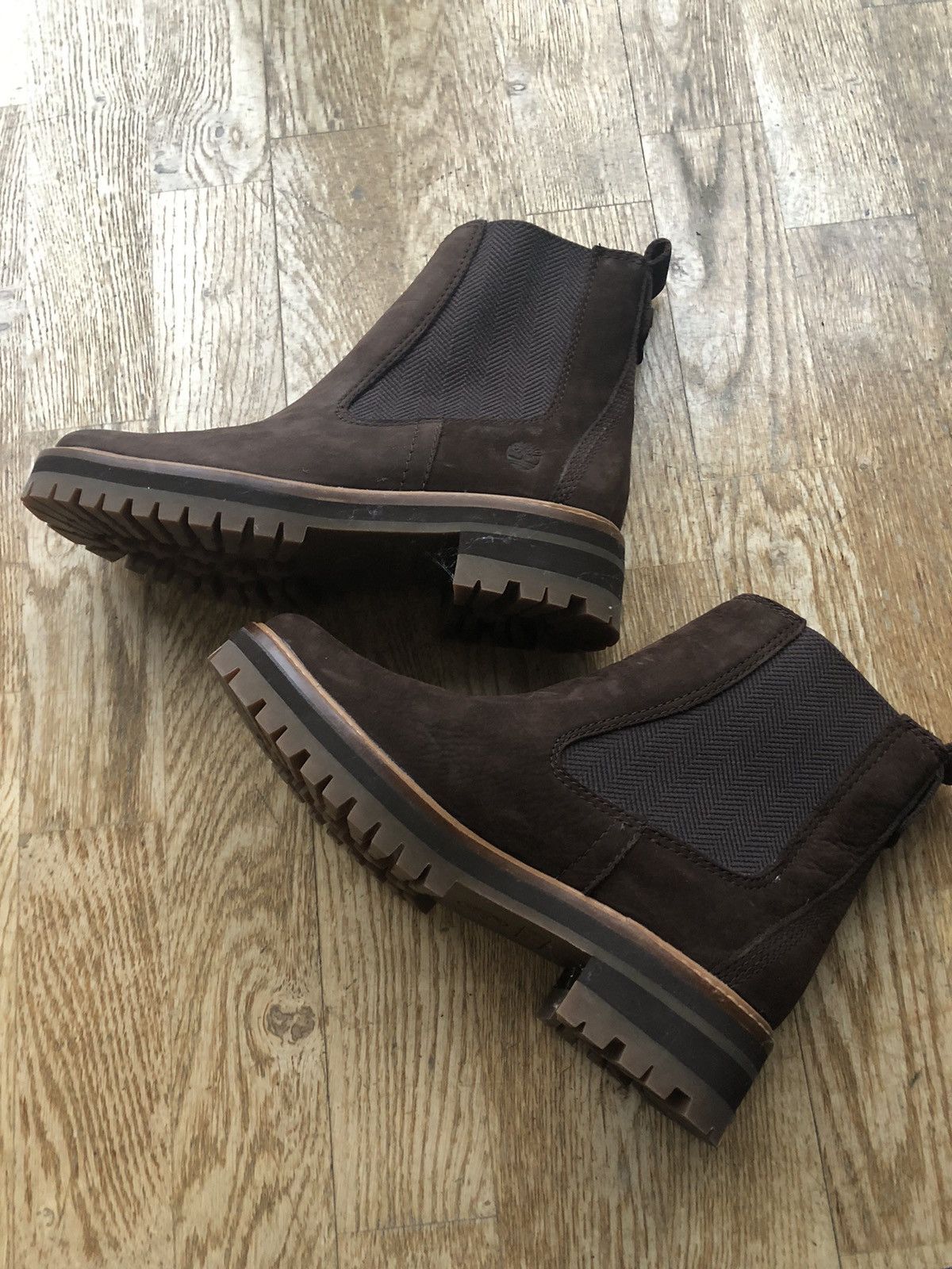 Timberland TIMBERLAND CLASSIC QUALITY LEATHER BOOTS Size US 8 / EU 41 - 1 Thumbnail