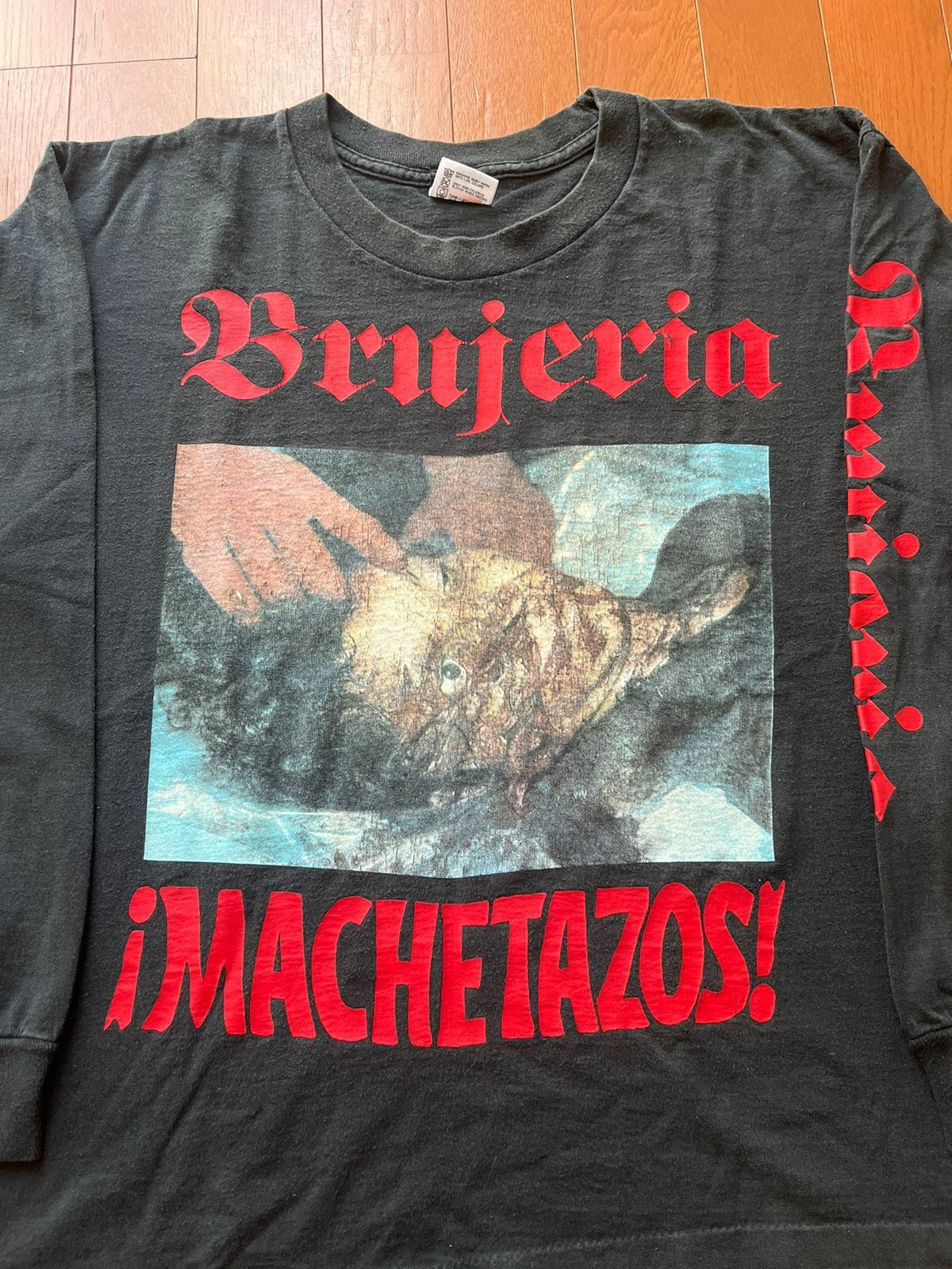 Vintage Vintage 90s Brujeria Machetazos Long Sleeve Shirt | Grailed