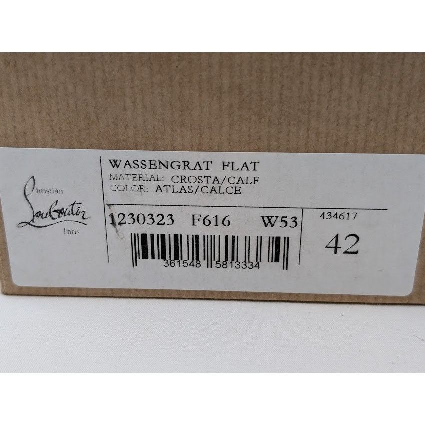 Christian Louboutin o1rshd1 Wassengrat Flat Boots in Atlas/Calce Size US 9 / EU 42 - 18 Thumbnail