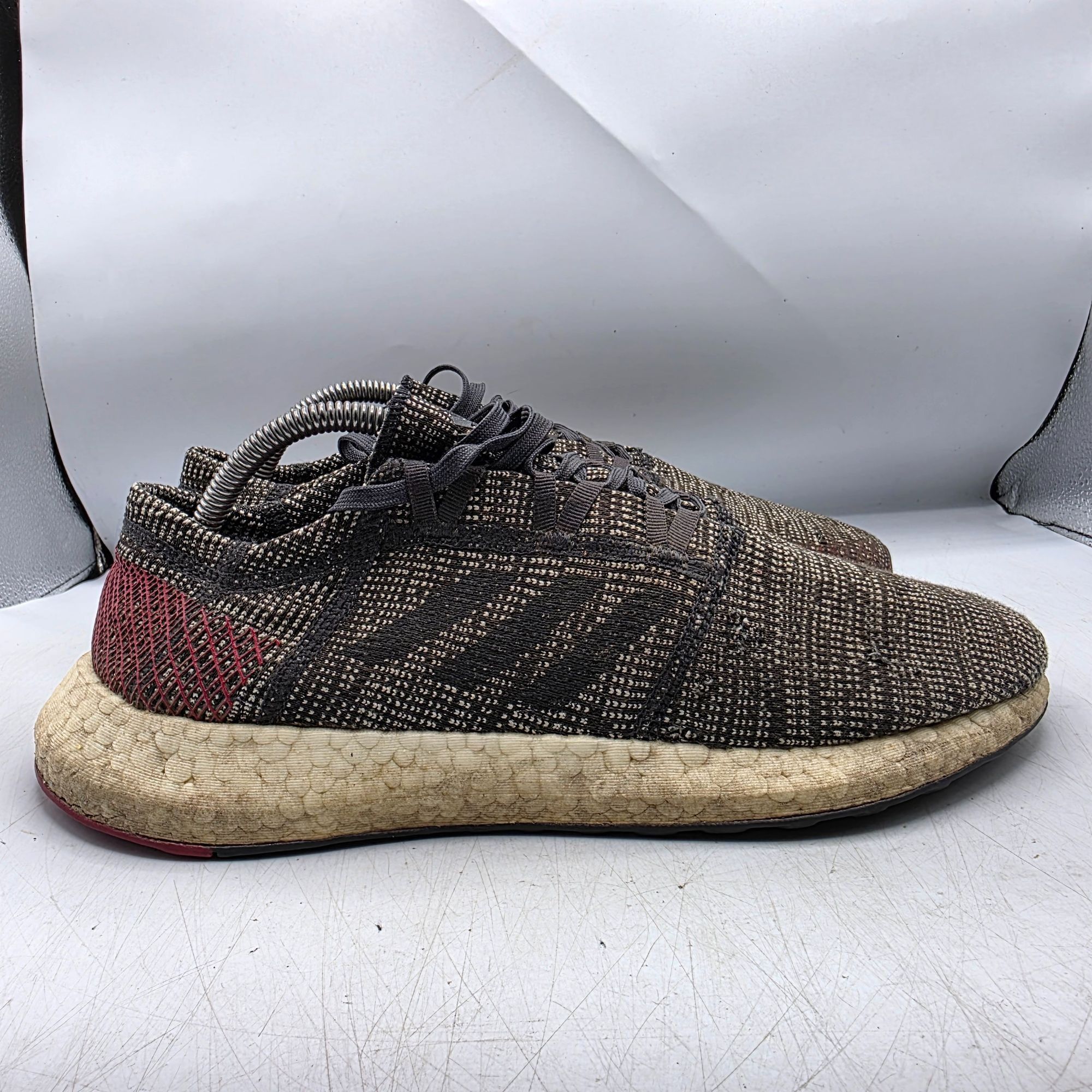 Adidas Adidas PureBoost Go Mens Size 9.5 Carbon Black Athletic Shoe Size US 9.5 / EU 42-43 - 14 Thumbnail