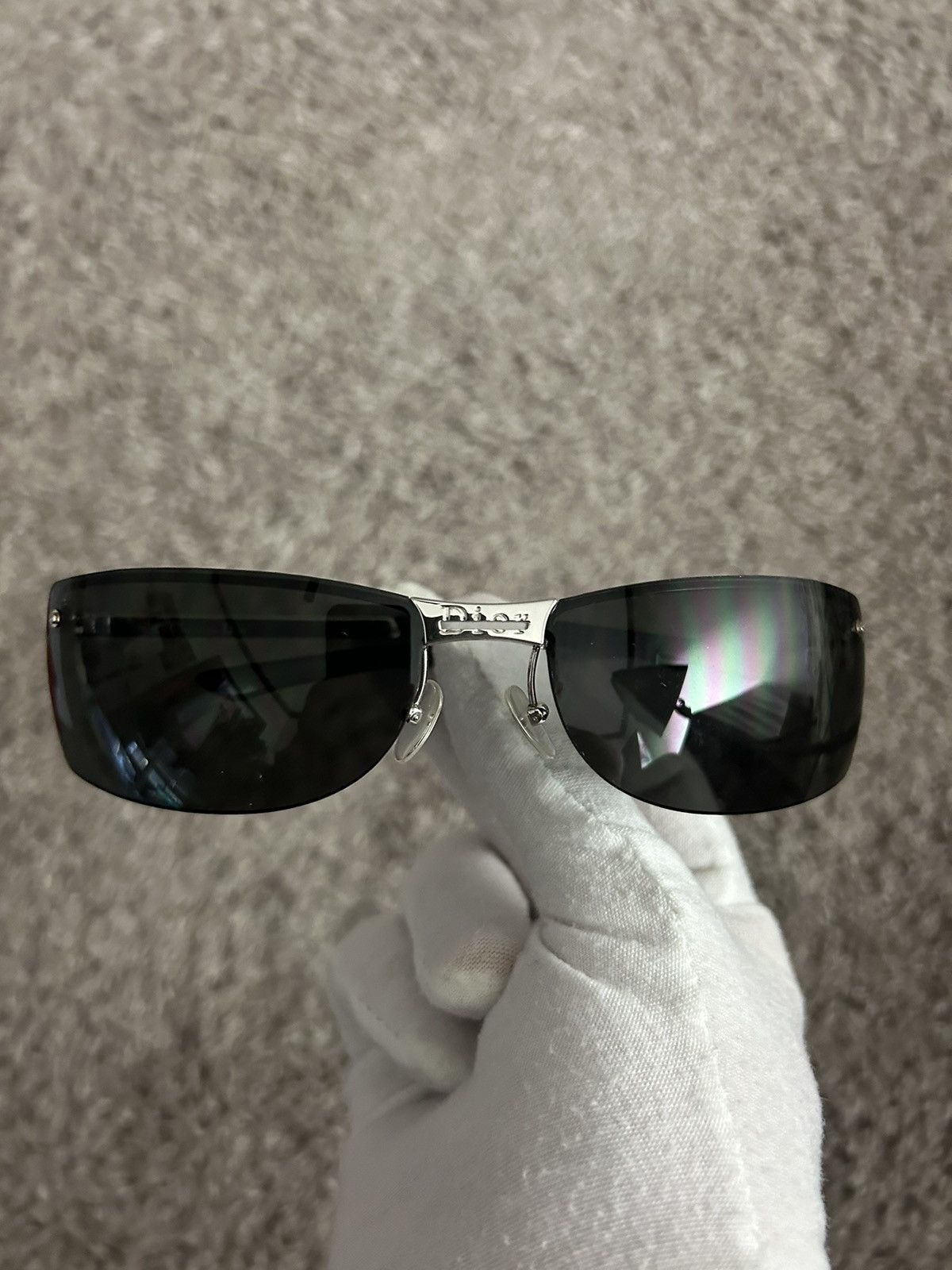Dior Dior Adiorable 1 YB7R7 Logo Sunglasses Size ONE SIZE - 4 Thumbnail