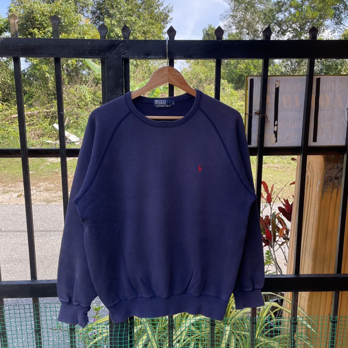 Polo Ralph Lauren 🔥Polo Ralph Lauren Small Pony Logo Distress Sweatshirts Size US M / EU 48-50 / 2 - 1 Thumbnail