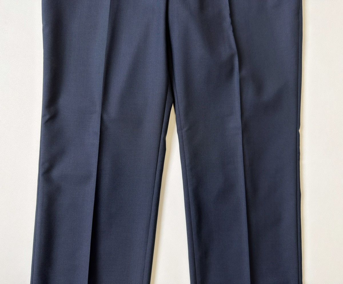 Maison Margiela S/S 18 Straight Leg Blue Wool Trousers Size US 34 / EU 50 - 10 Thumbnail