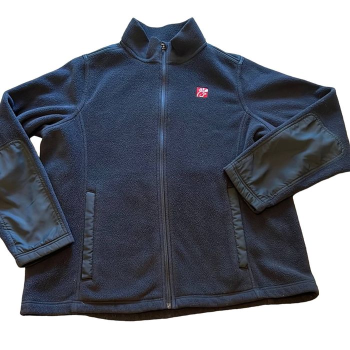Vintage Chick fil a fleece jacket size XL team employee jacket Grailed
