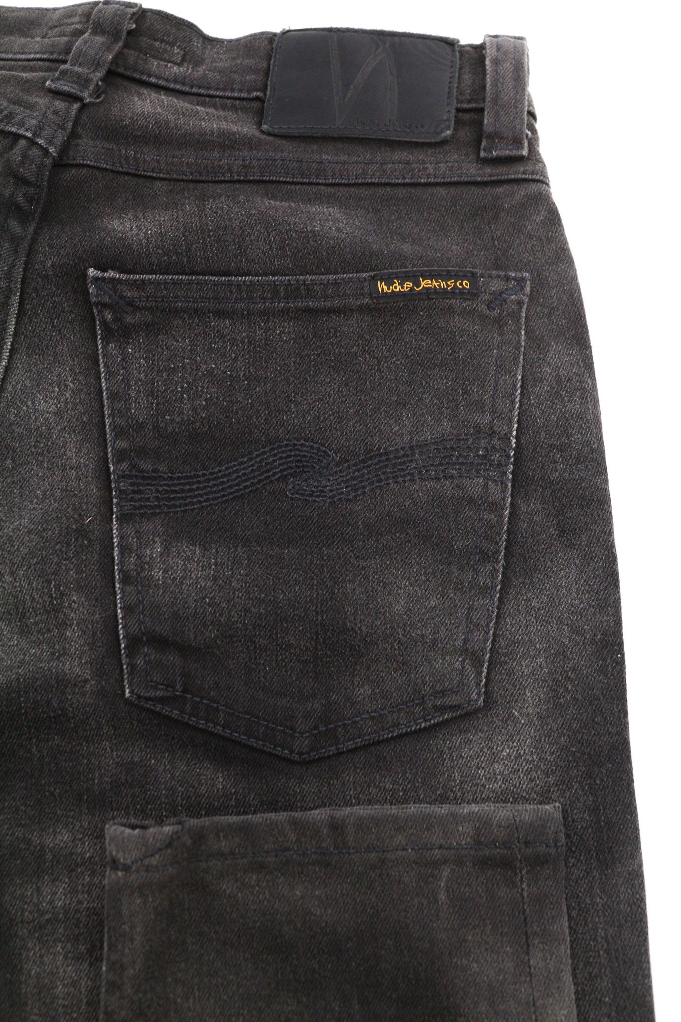 Nudie Jeans PIPE LED W28/L32 Grey Marble Organic Skinny Jeans 81921 Size US 28 / EU 44 - 5 Thumbnail