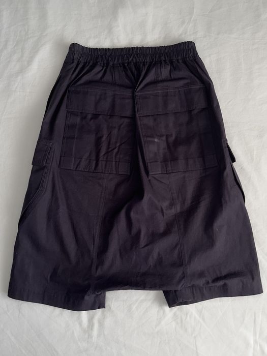 Rick Owens Rick Owens Cargo Pods Shorts Plum SS21 | Grailed