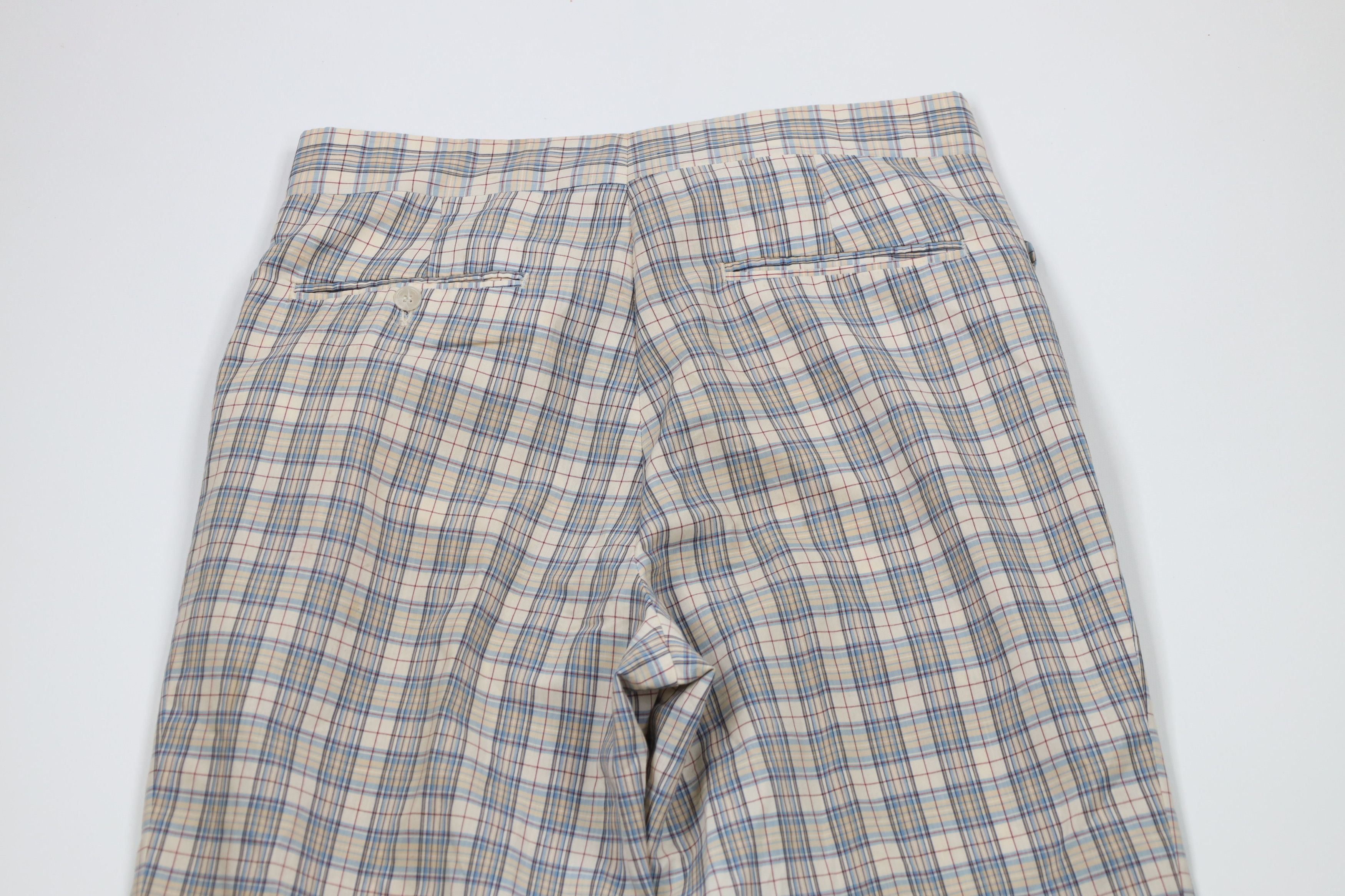 Vintage Vintage 60s 70s Streetwear Bottoms Chino Pants Plaid USA Size US 30 / EU 46 - 12 Thumbnail