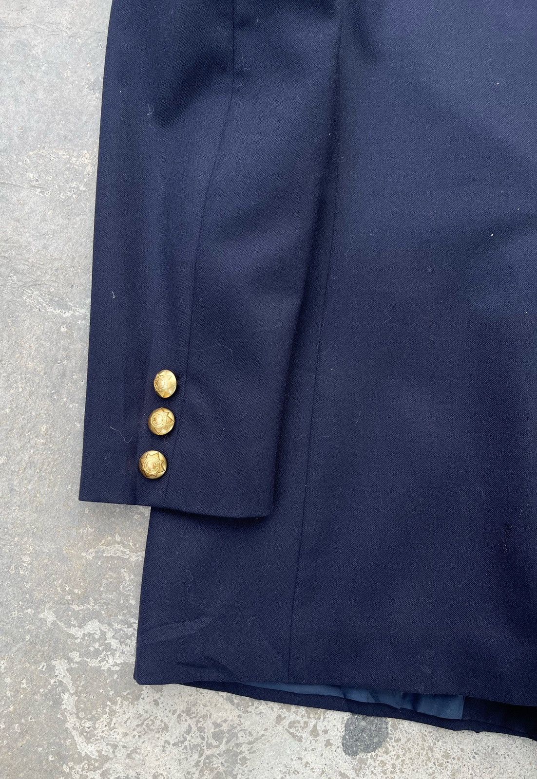 Designer × Renoma Renoma Paris Double Breasted Gold Button Blazer Size US S / EU 44-46 / 1 - 7 Thumbnail