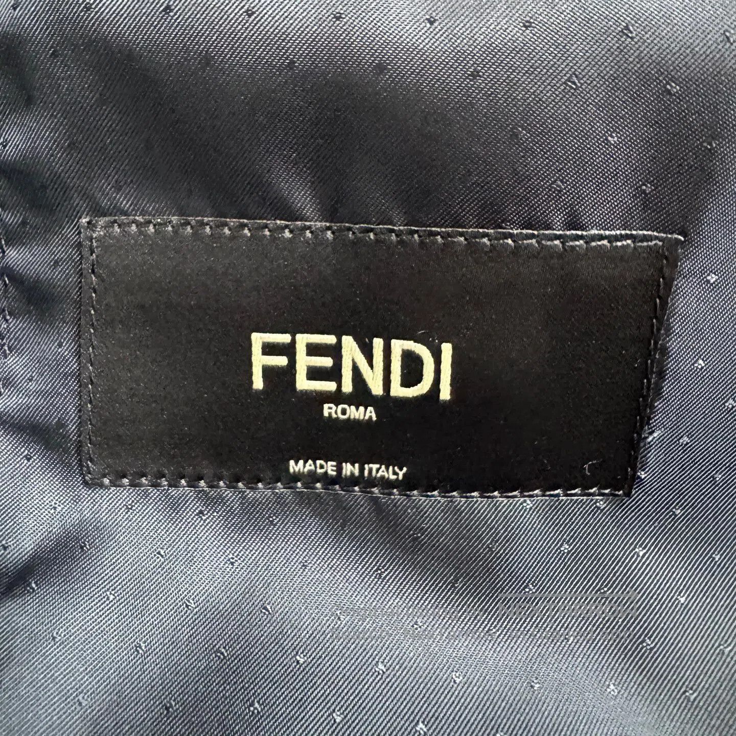 Fendi FENDI Hand-woven woolen suit jacket| Size 48R - 3 Thumbnail