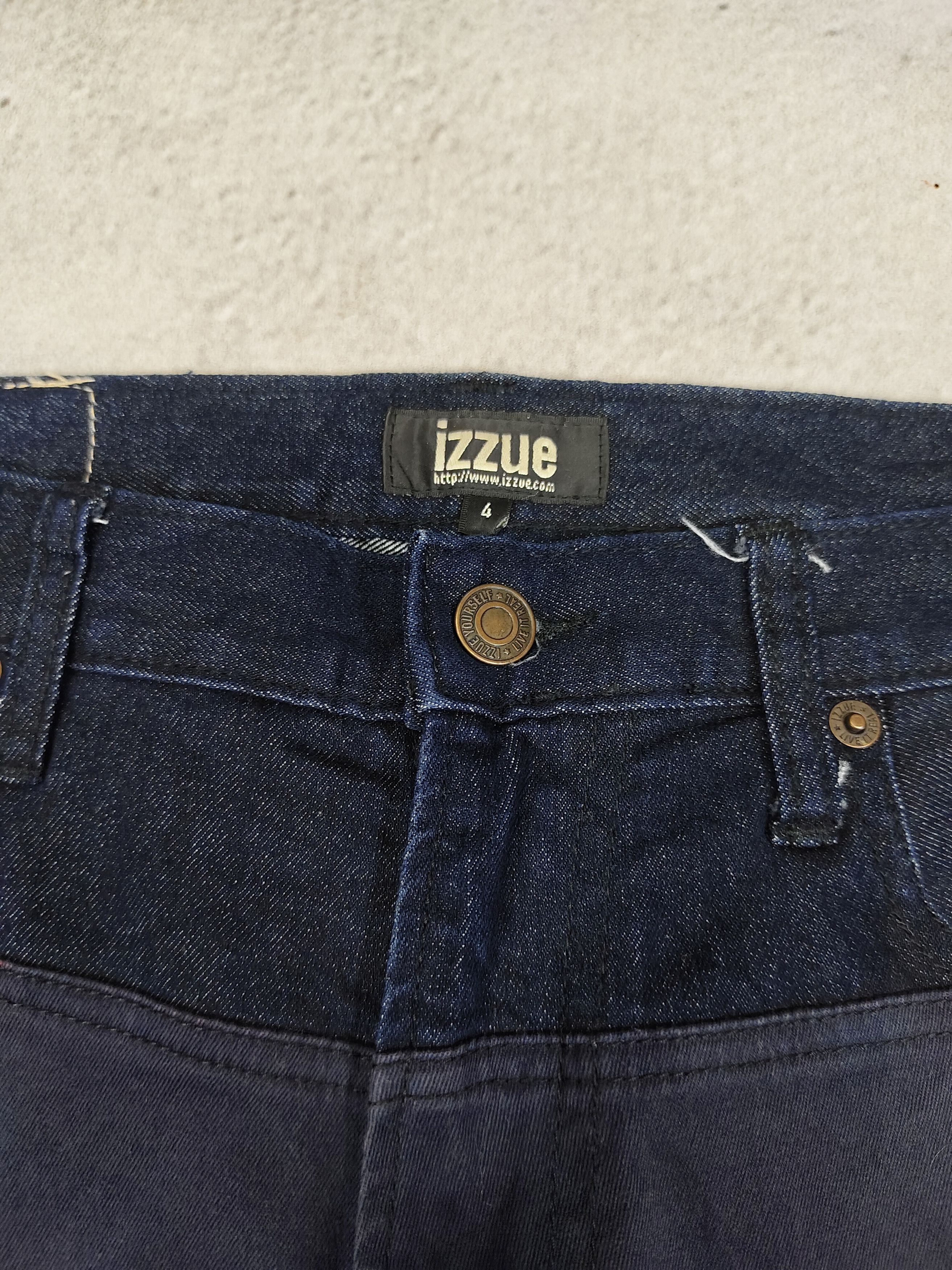 izzue Izzue- Minimalist Urbanwear Hybrid Panel Denim Pants Size US 36 / EU 52 - 7 Thumbnail