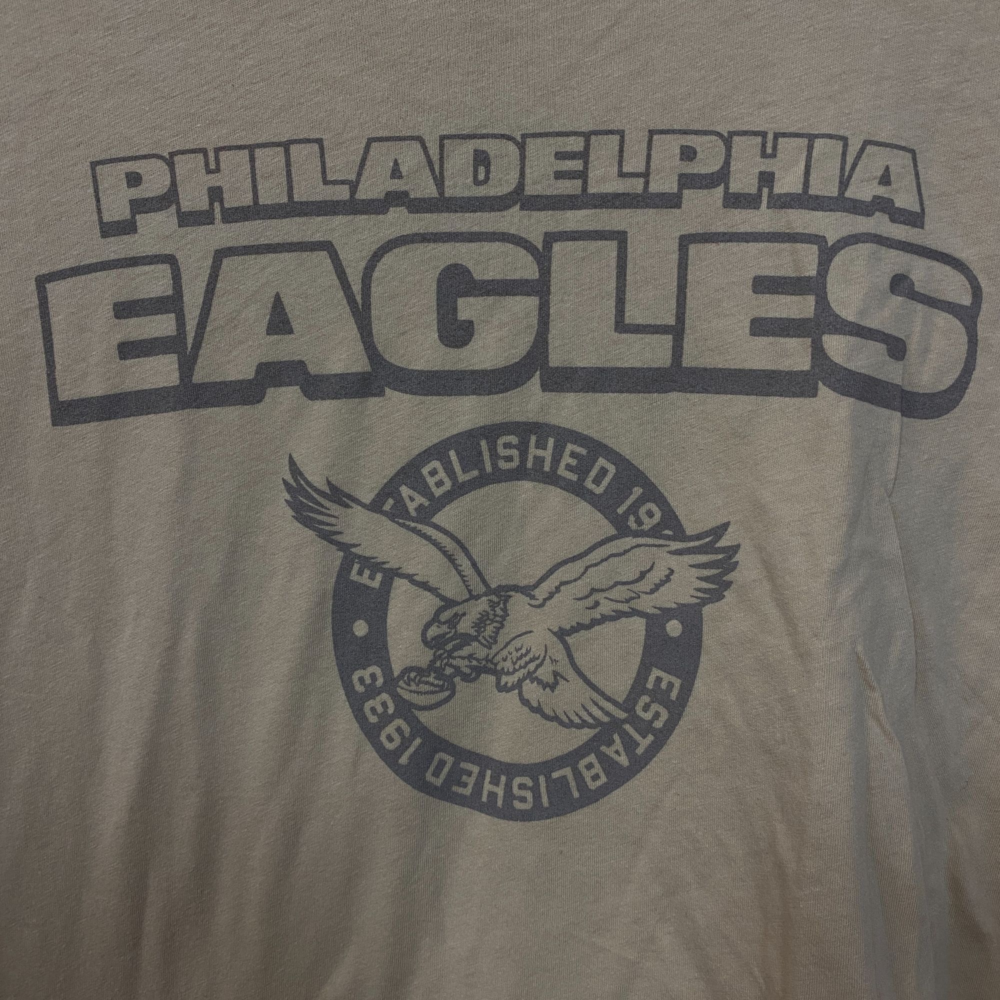 Junk Food Junk Food Clothing Philadelphia Eagles Women's Brown Croppe Size S / US 4 / IT 40 - 2 Thumbnail