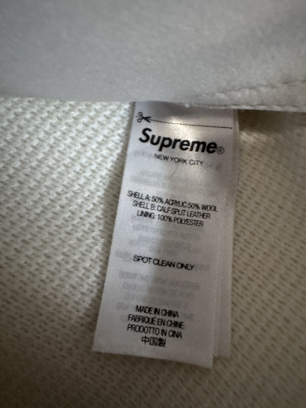 Supreme Supreme Studded Suede Zip Up Cardigan F/W '25 Size US L / EU 52-54 / 3 - 4 Thumbnail
