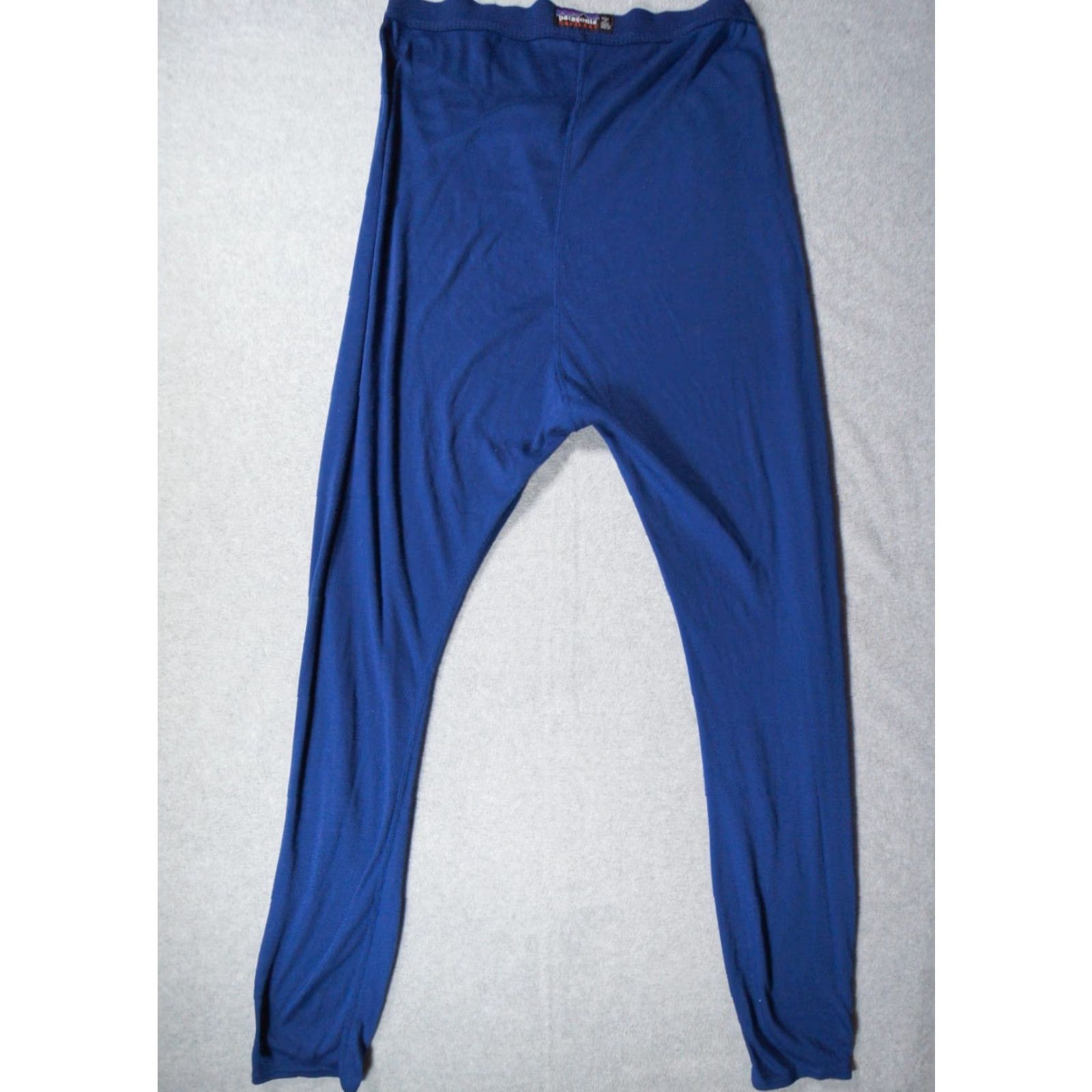 Patagonia VINTAGE Patagonia Pants Mens Large Blue Capilene Base Layer 90s Outdoors Adult Size US 33 - 7 Thumbnail