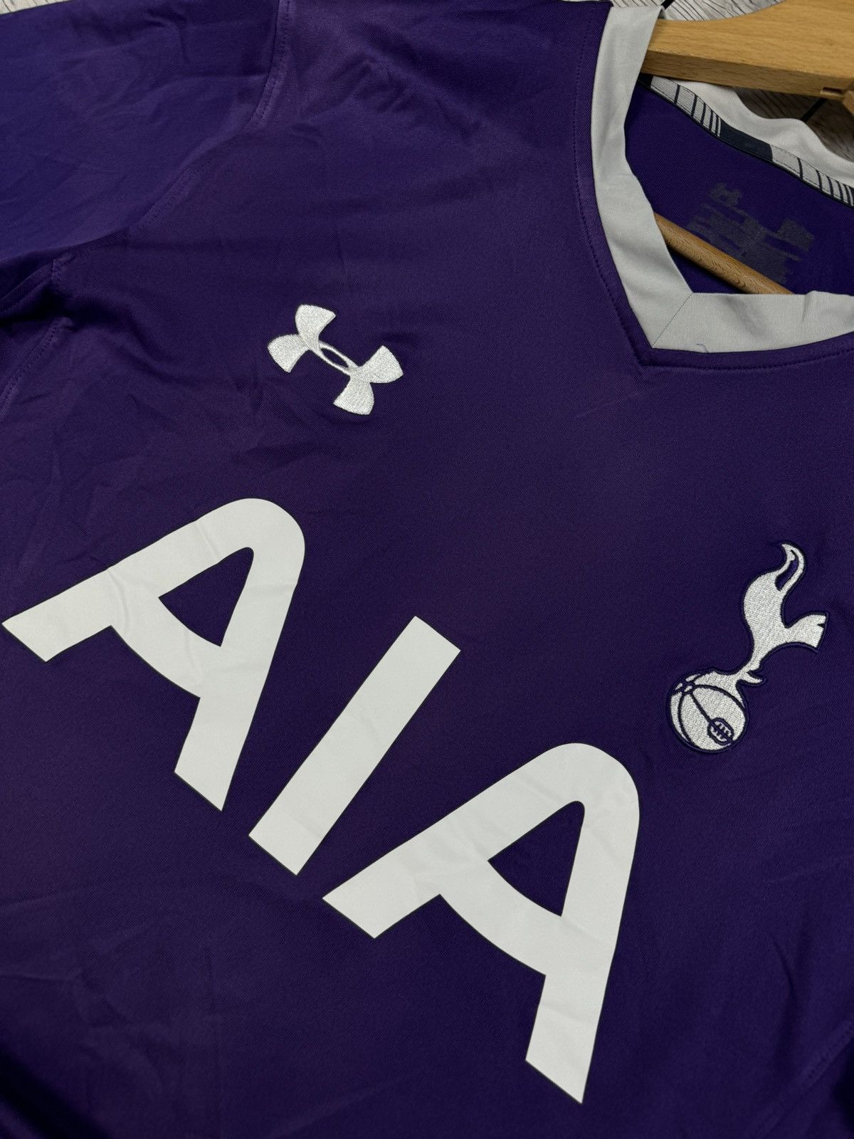 Under Armour × Vintage Vintage Tottenham 2015/16 Third Under Armour Jersey Blokcore Size US L / EU 52-54 / 3 - 5 Thumbnail