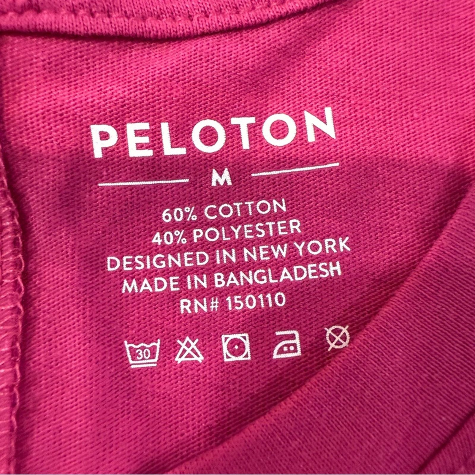 Peloton Peloton Studio Scoop Tank Top Womens Medium Berry Pink Size M / US 6-8 / IT 42-44 - 3 Thumbnail