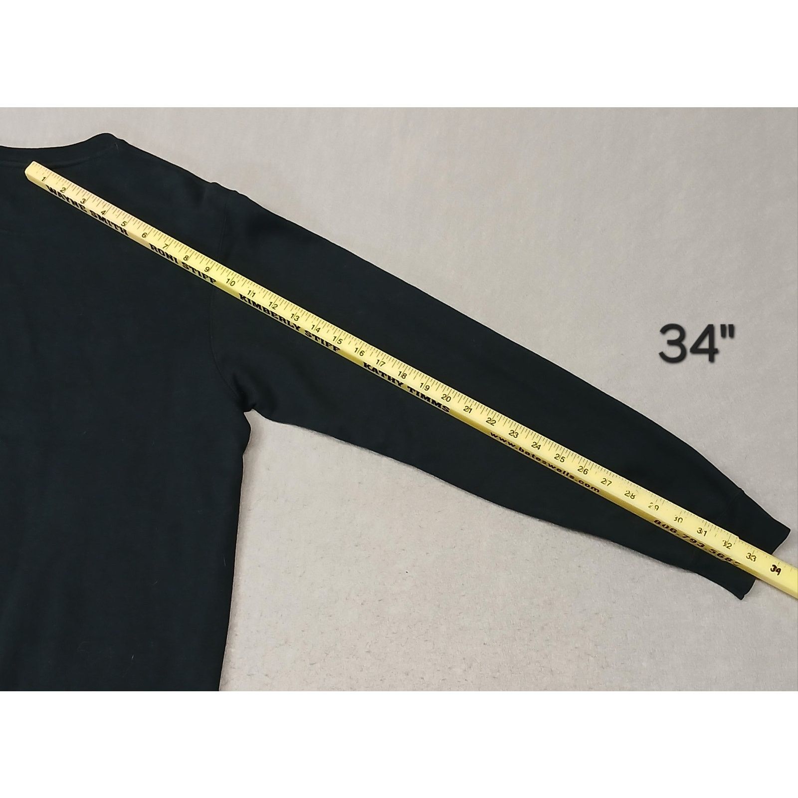 Other Mattel (No Size) Women's Black Crew Neck Pullover Sweatshirt Size ONE SIZE - 7 Thumbnail