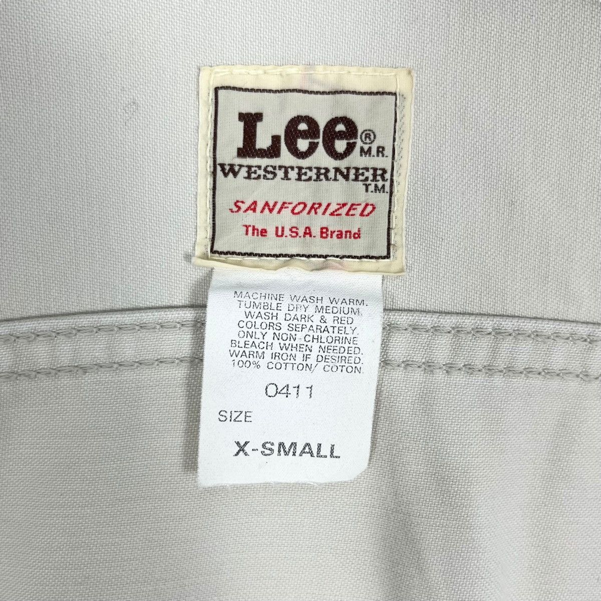 Lee Lee Westerner Sanforized Trucker Jacket Size US XS / EU 42 / 0 - 8 Thumbnail