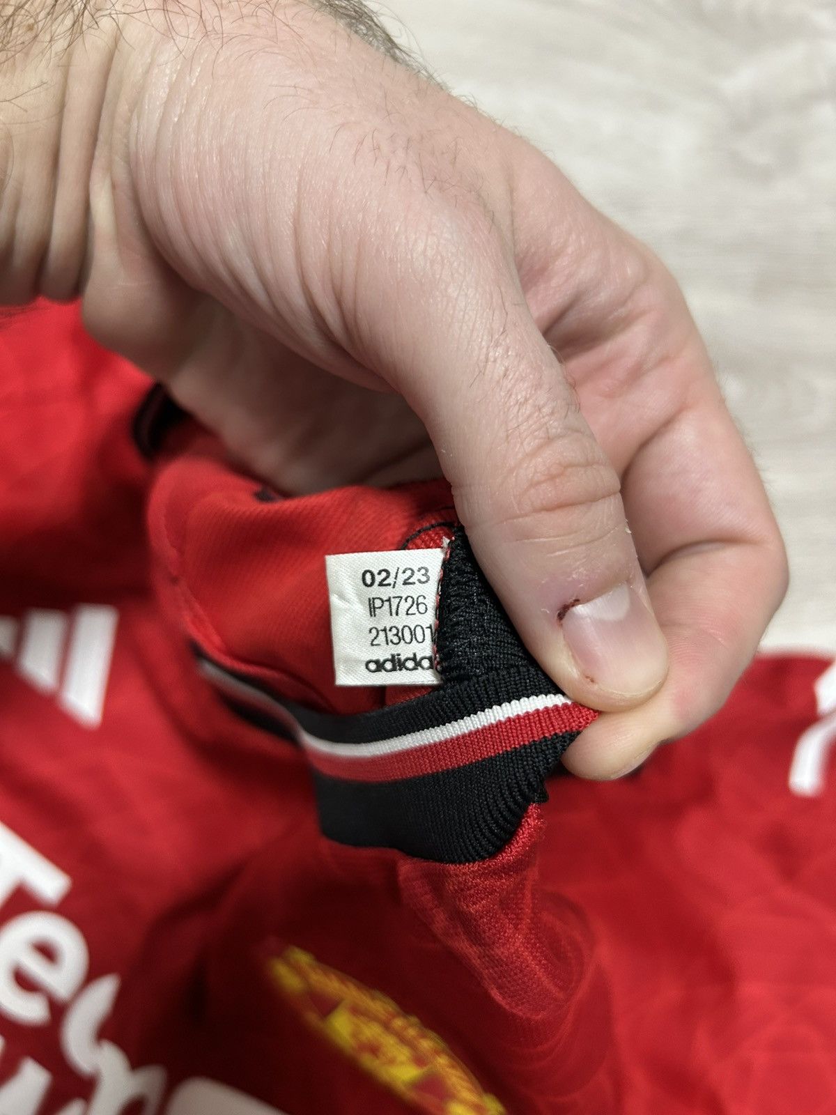 Adidas Size XL - adidas Manchester United 23/24 Home Jersey IP1726 Size US XL / EU 56 / 4 - 11 Thumbnail