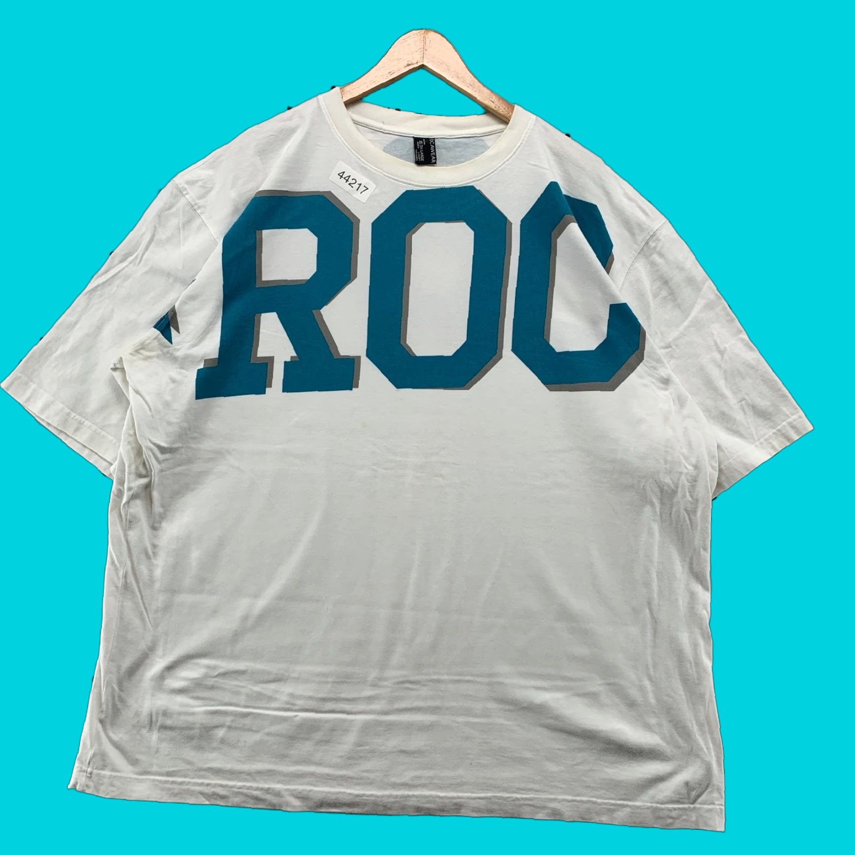 Rocawear VINTAGE Rocawear T-Shirt Mens 3XL White ROC Nation Hip Hop Short Sleeve Size US XXL / EU 58 / 5 - 1 Thumbnail