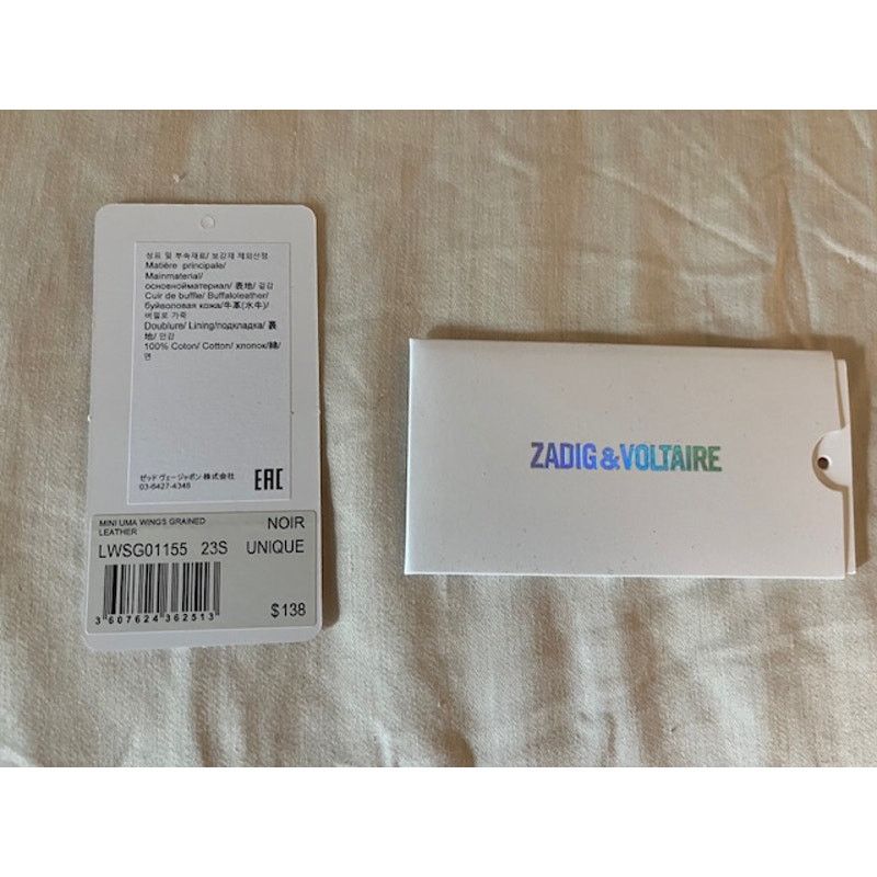 Zadig & Voltaire Zadig and VoltaireBlack Leather Wristlet - NWT Size ONE SIZE - 3 Thumbnail