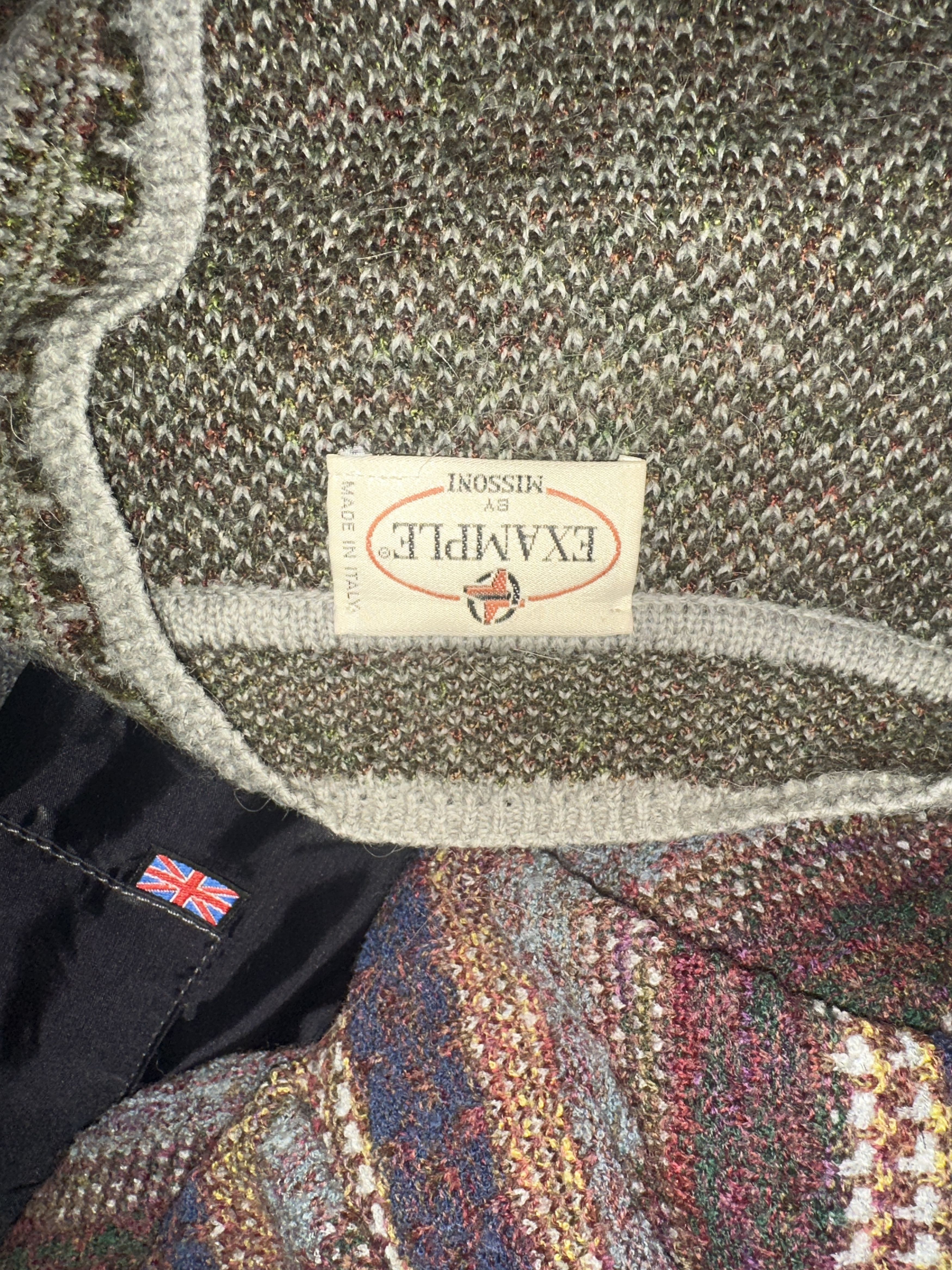 Missoni Rare Alpaca 1995 Missoni Cardigan 3D Pullover Jeresy Size 54 Size US L / EU 52-54 / 3 - 16 Thumbnail