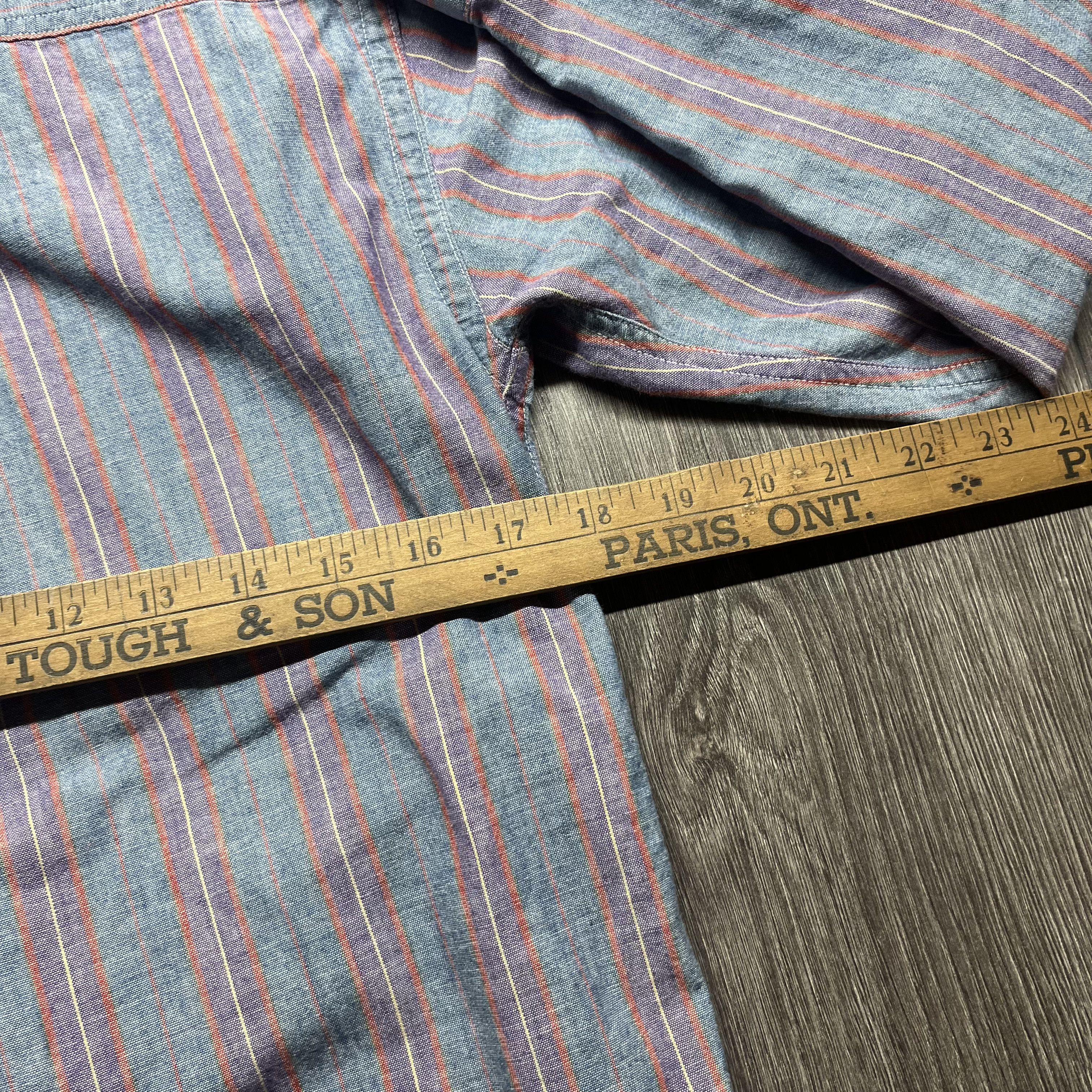 L.L. Bean × Vintage Vintage LL Bean 1990s Striped Button Down Shirt X Small Size US XS / EU 42 / 0 - 8 Thumbnail