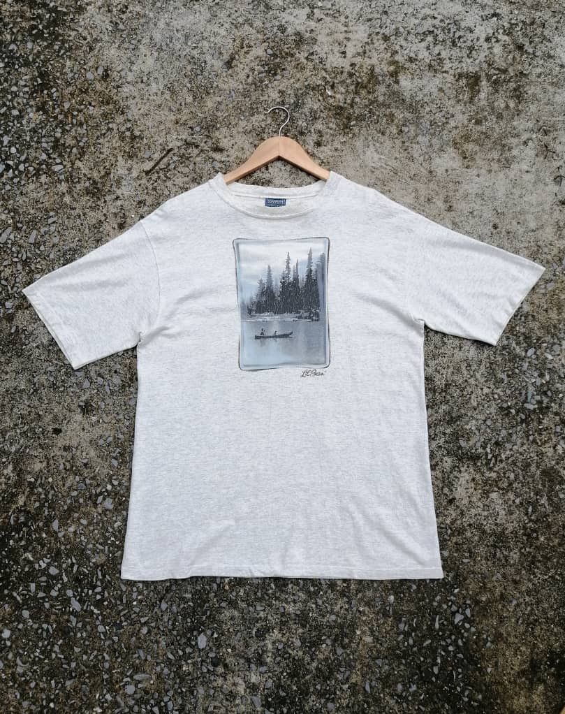 Other Vintage L. L. Bean Harborside Graphics Art Tee Size US M / EU 48-50 / 2 - 1 Thumbnail
