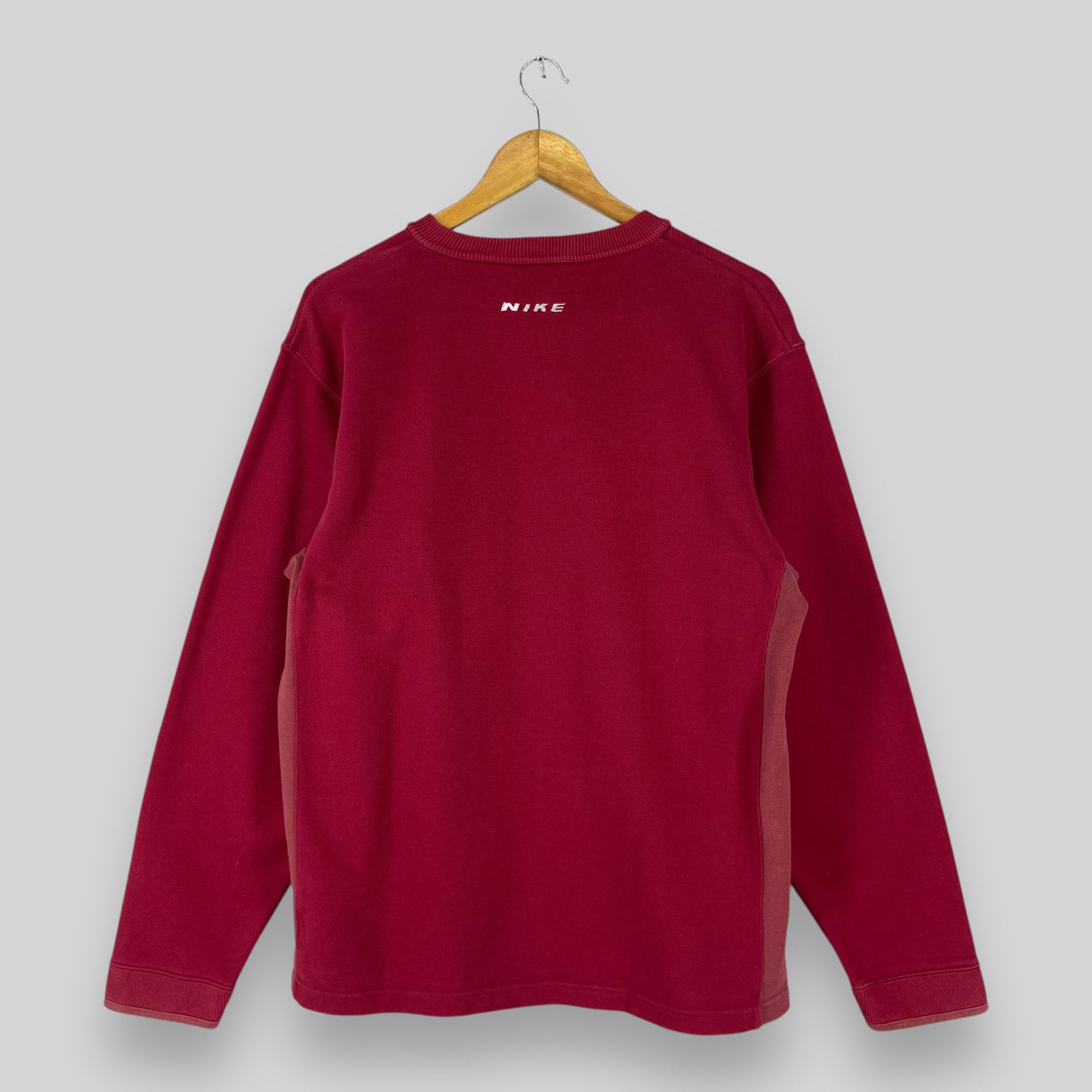 Nike Vintage NIKE Swoosh Small Logo Embroidery Sweatshirt Size US M / EU 48-50 / 2 - 8 Thumbnail