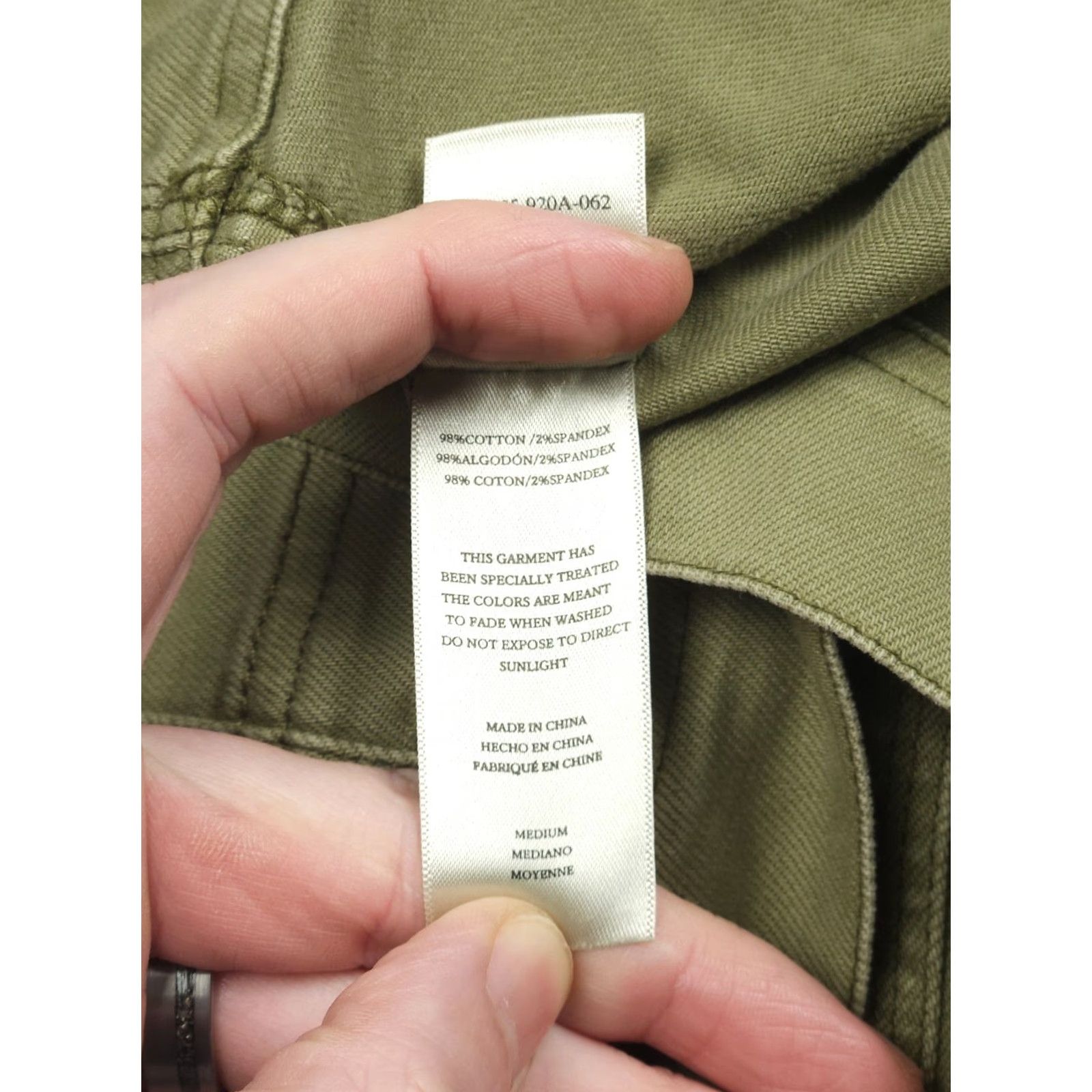 Rails Rails Franklin Jacket Men’s Medium Green Chore Pocket Button Up Cotton Stretch Jacket Size US M / EU 48-50 / 2 - 7 Thumbnail