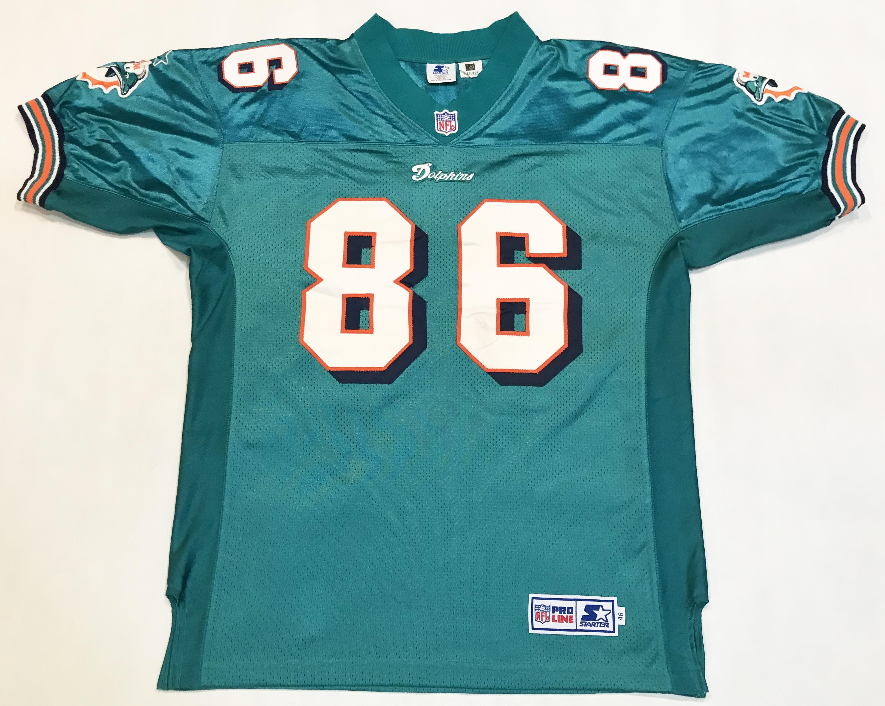NFL × Starter × Vintage Vintage Starter Pro Line Miami Dolphins BARNETT #86 Jersey Size US M / EU 48-50 / 2 - 1 Thumbnail