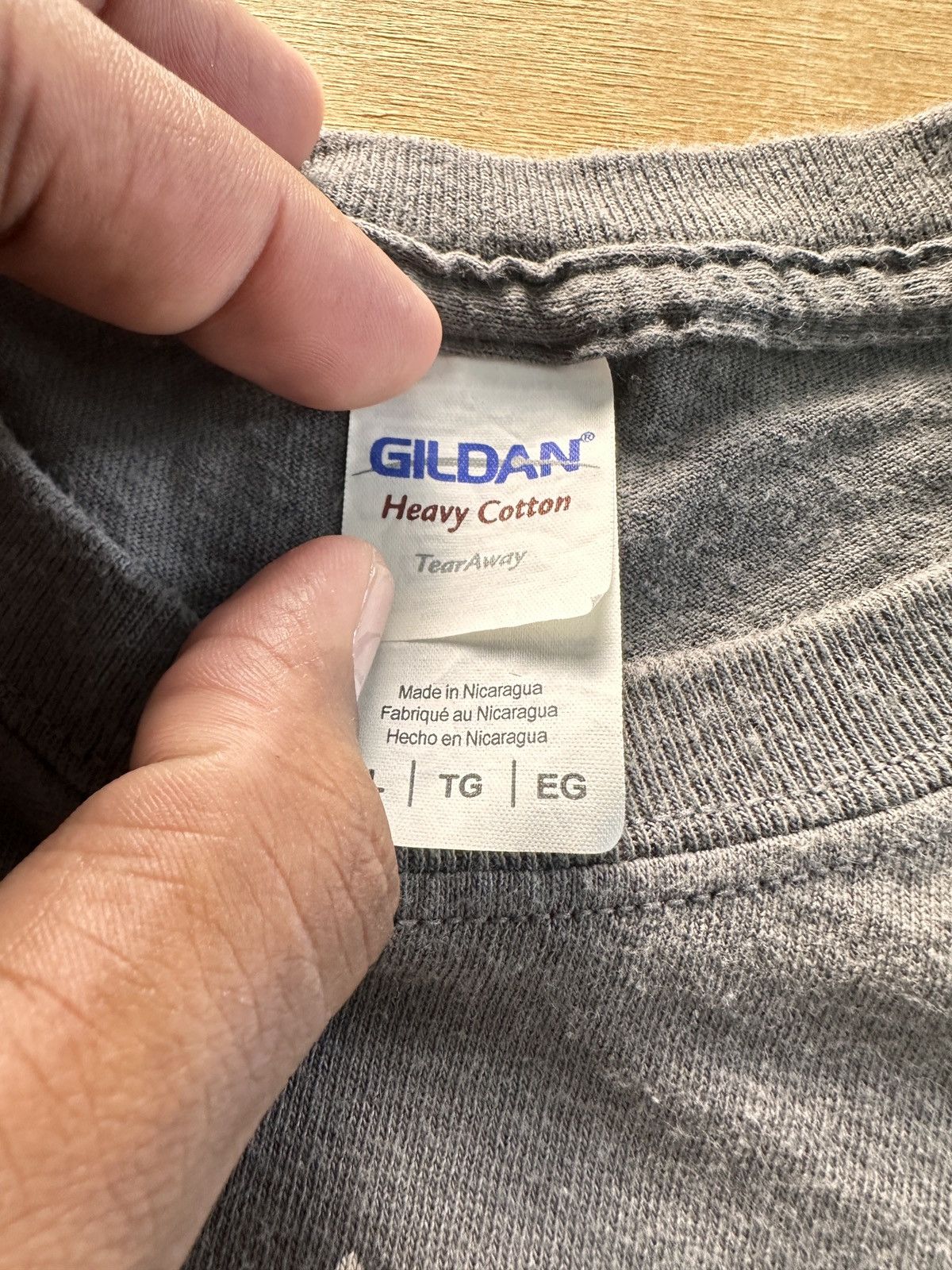 Gildan × Vintage Grey Greetings From Cass County, Dob Henley’s Tee Size US XL / EU 56 / 4 - 3 Thumbnail