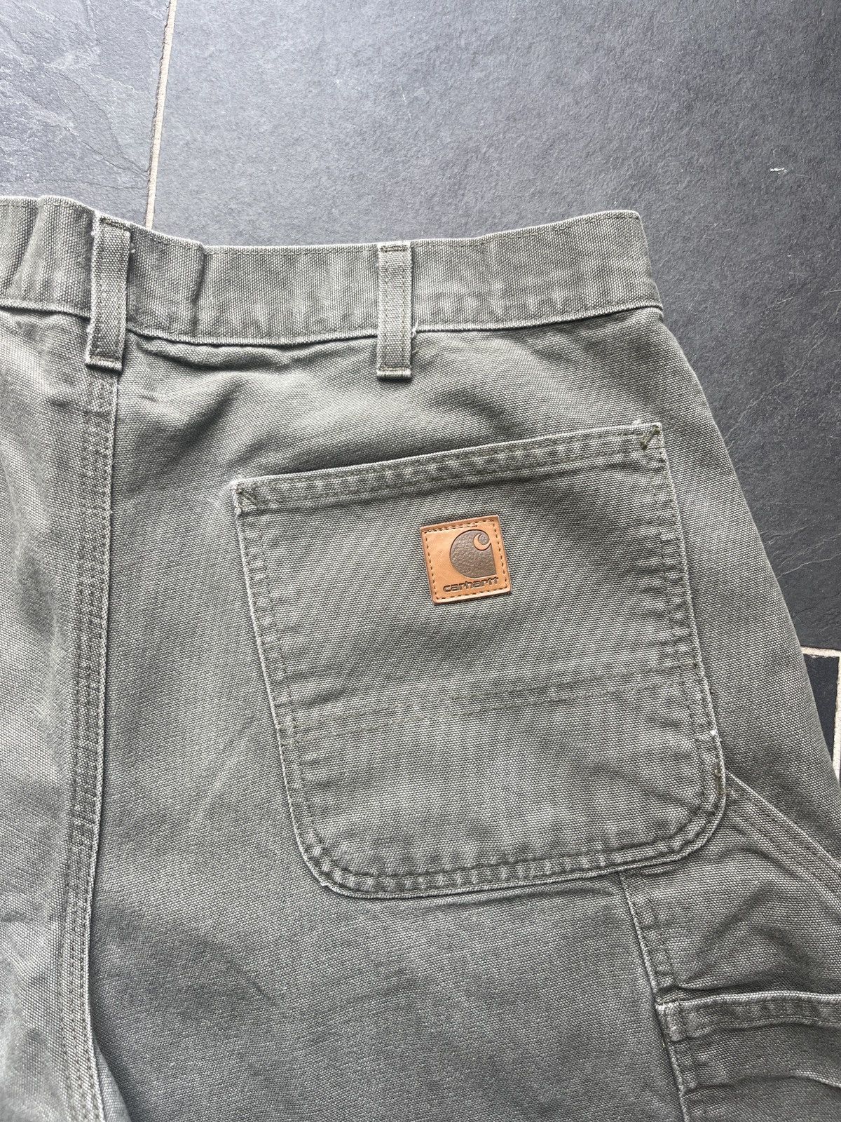 Carhartt Carhartt Olive Green Work Pants Size US 36 / EU 52 - 5 Thumbnail