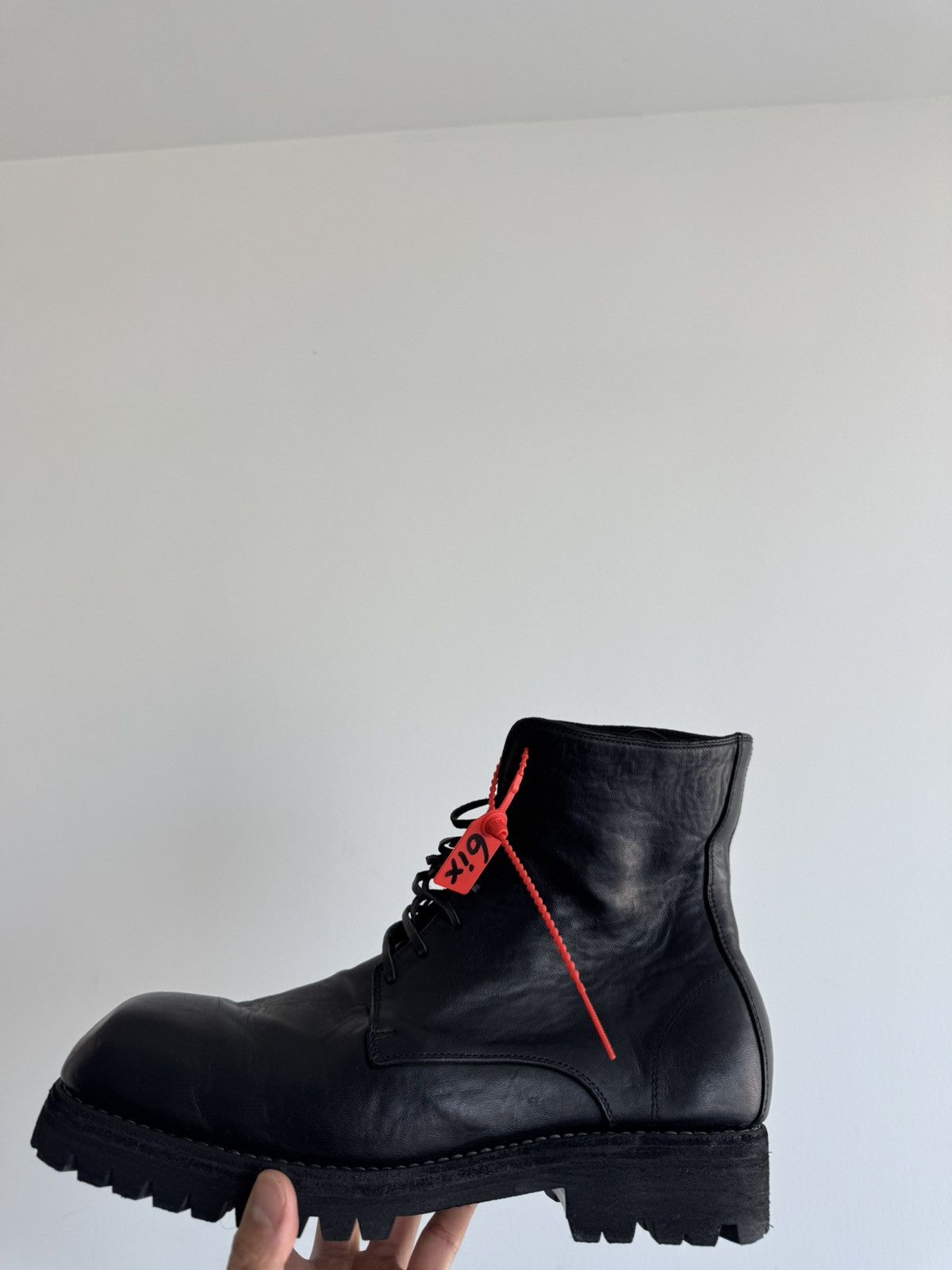 Guidi Guidi 79085V Ankle High Horse Leather All Black Boots Size US 10 / EU 43 - 19 Thumbnail