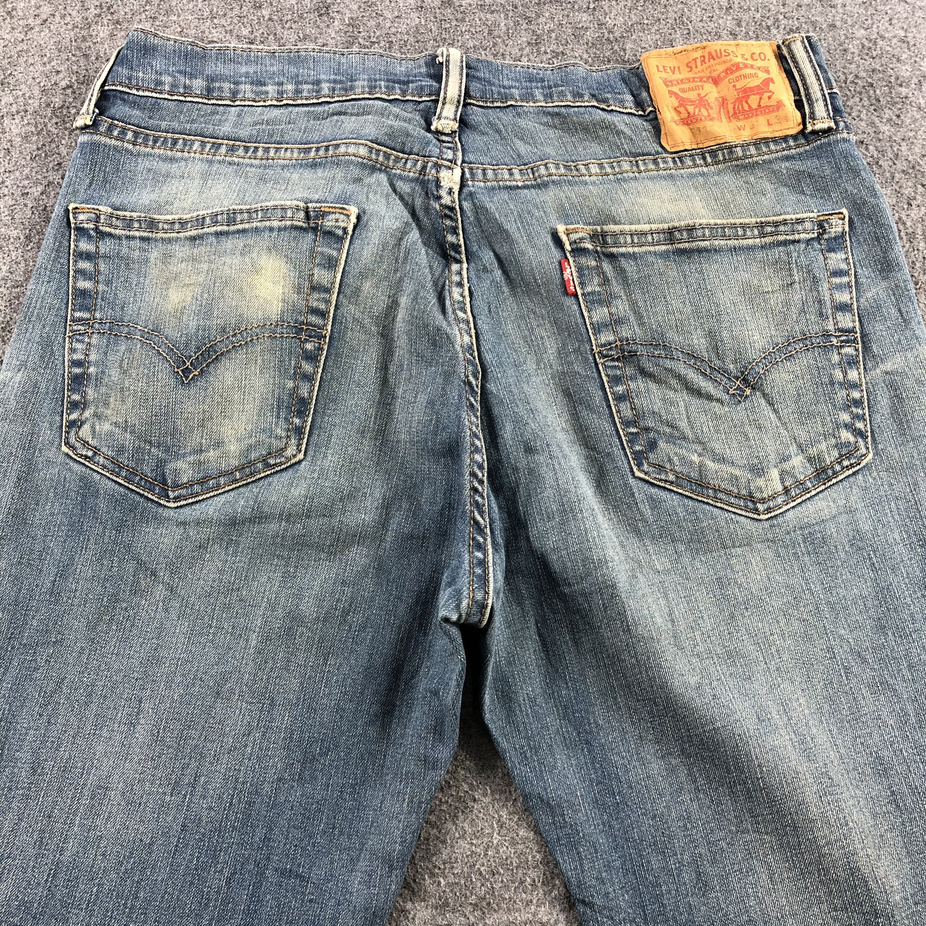 Levi's Vintage Blue Wash Levis 511 Jeans-J2339 Size US 33 - 4 Thumbnail