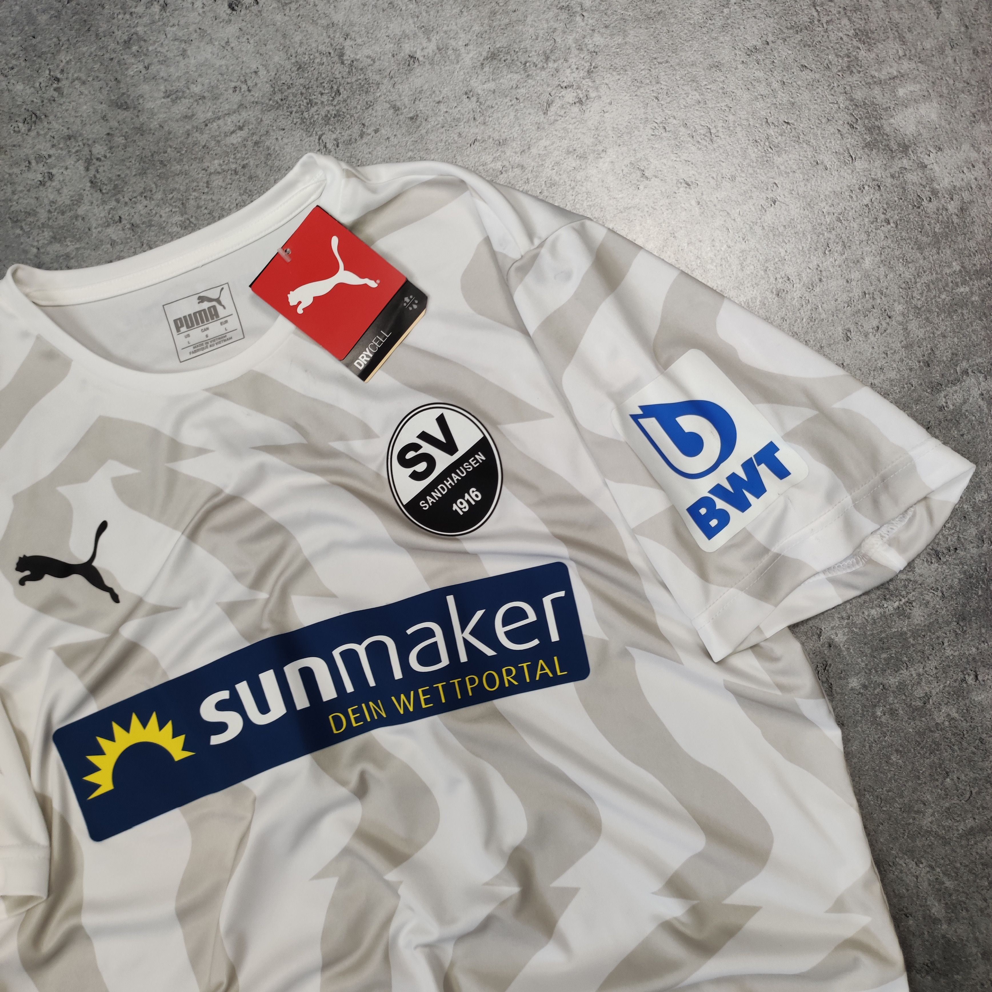 Other RARE #11 Bouhadouz SV Sandhausen Match Football Jersey Size US L / EU 52-54 / 3 - 4 Thumbnail