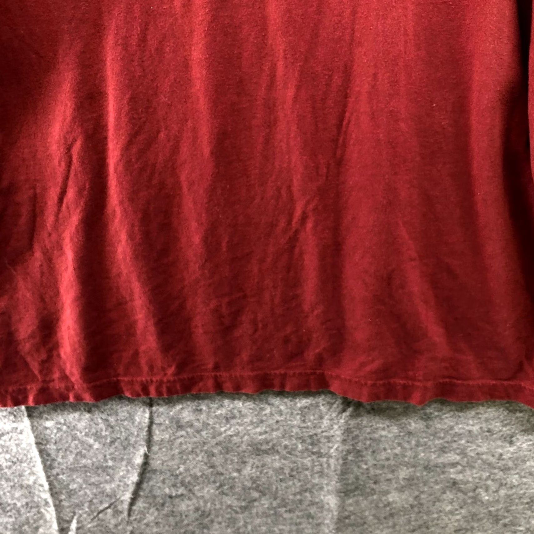 Old Navy Old Navy T-Shirt Mens XXL Crew Neck Long Sleeve Cotton Red Classi c Knit 2XL Casual Shirt Size US XXL / EU 58 / 5 - 4 Thumbnail