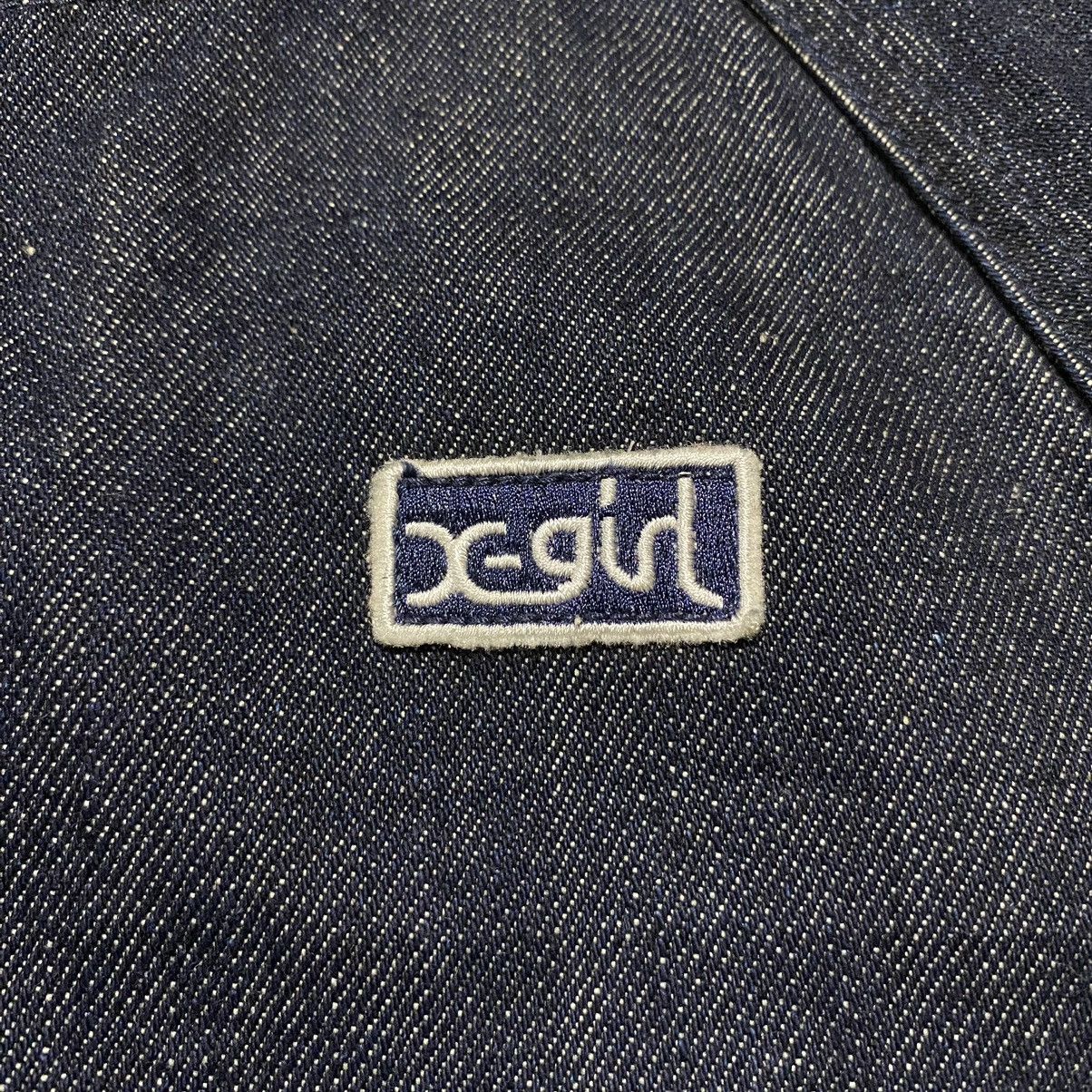 Japanese Brand × Vintage Vintage X-girl Embroidered Denim Jacket Size US M / EU 48-50 / 2 - 8 Thumbnail