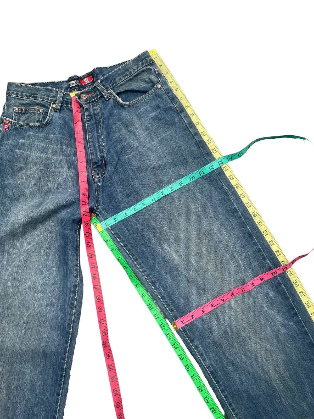 JNCO Vintage Baggy South Pole Denim Size US 32 / EU 48 - 18 Thumbnail