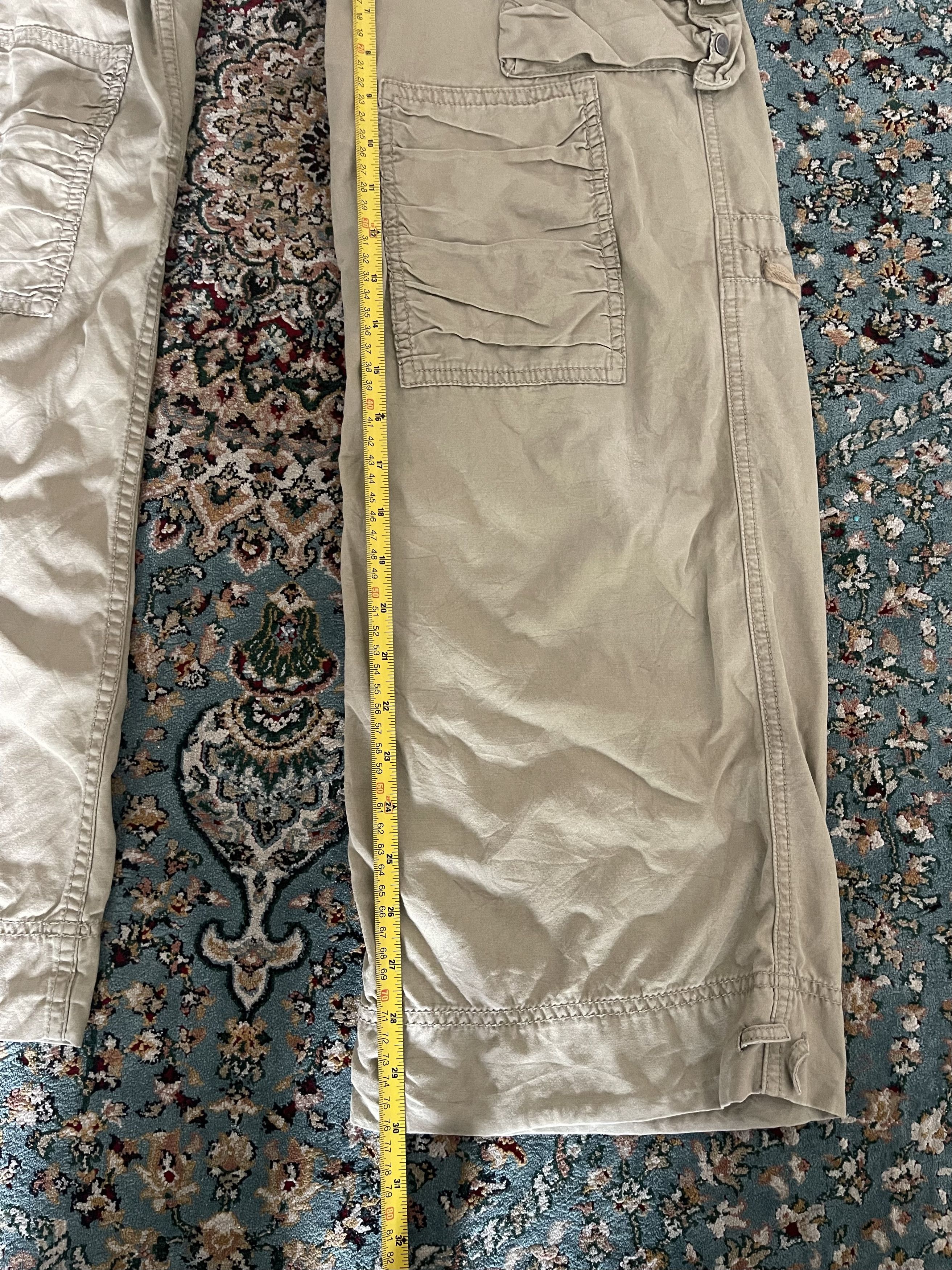 Polo Ralph Lauren Vtg Polo Multipocket Tactical Cargo Beige Sz 30 Travis Scott Size US 29 - 11 Thumbnail