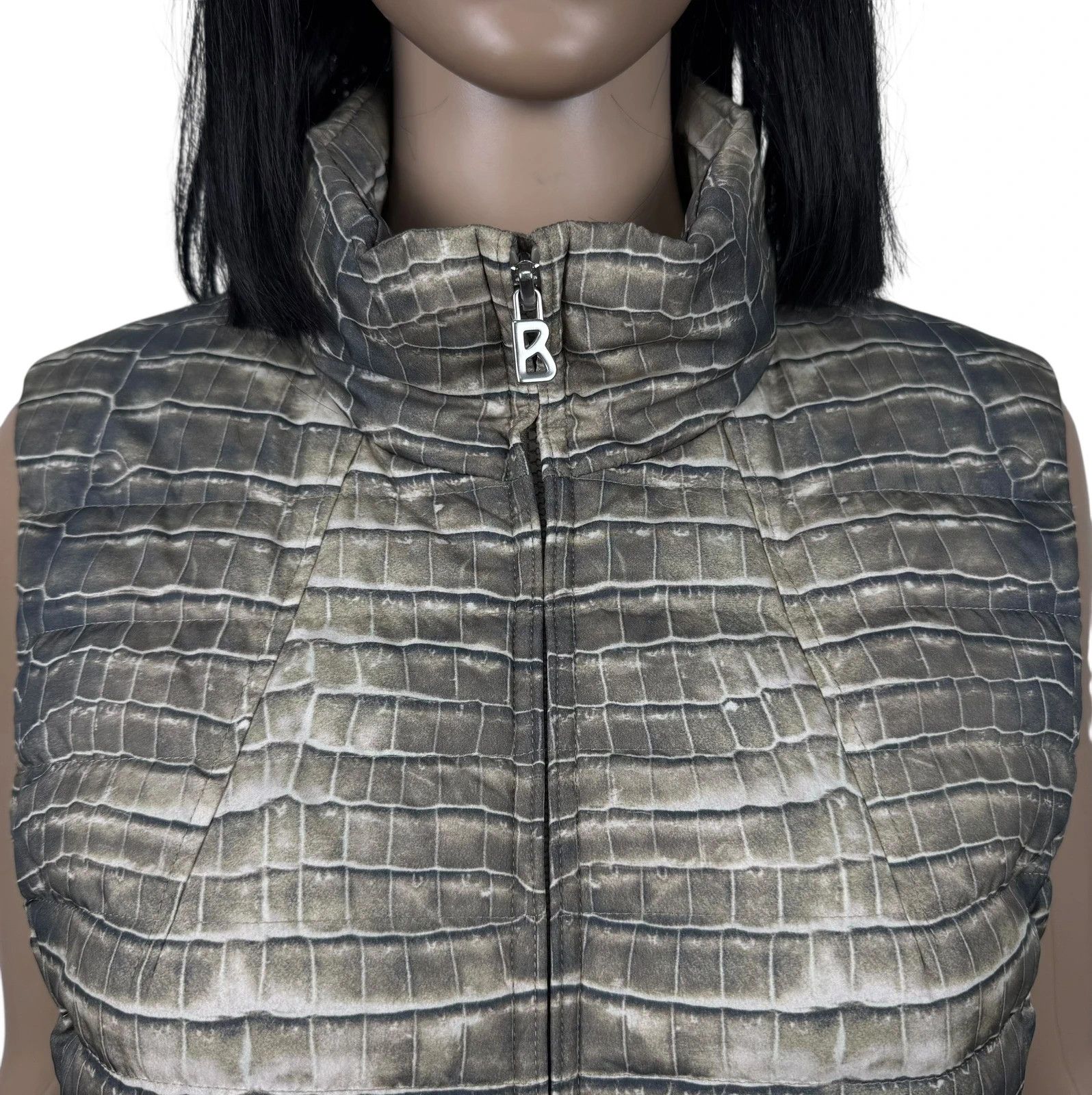 Bogner Bogner Down Vest Animal Print Womens Gilet Size S / US 4 / IT 40 - 5 Thumbnail