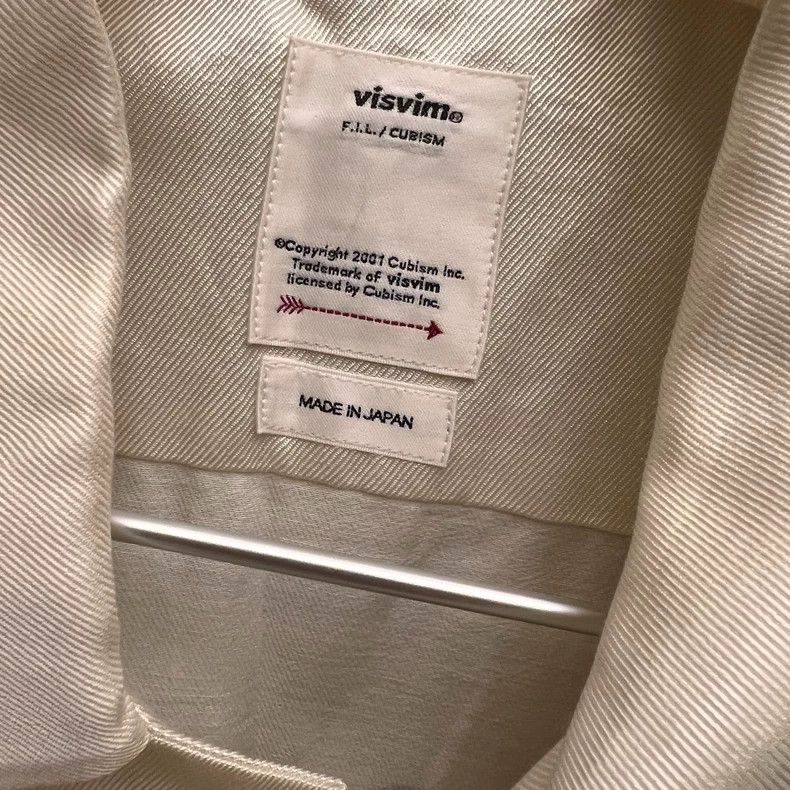 Visvim visvim Silk cream-white shirt 2505-Nextarrow Size US S / EU 44-46 / 1 - 3 Thumbnail