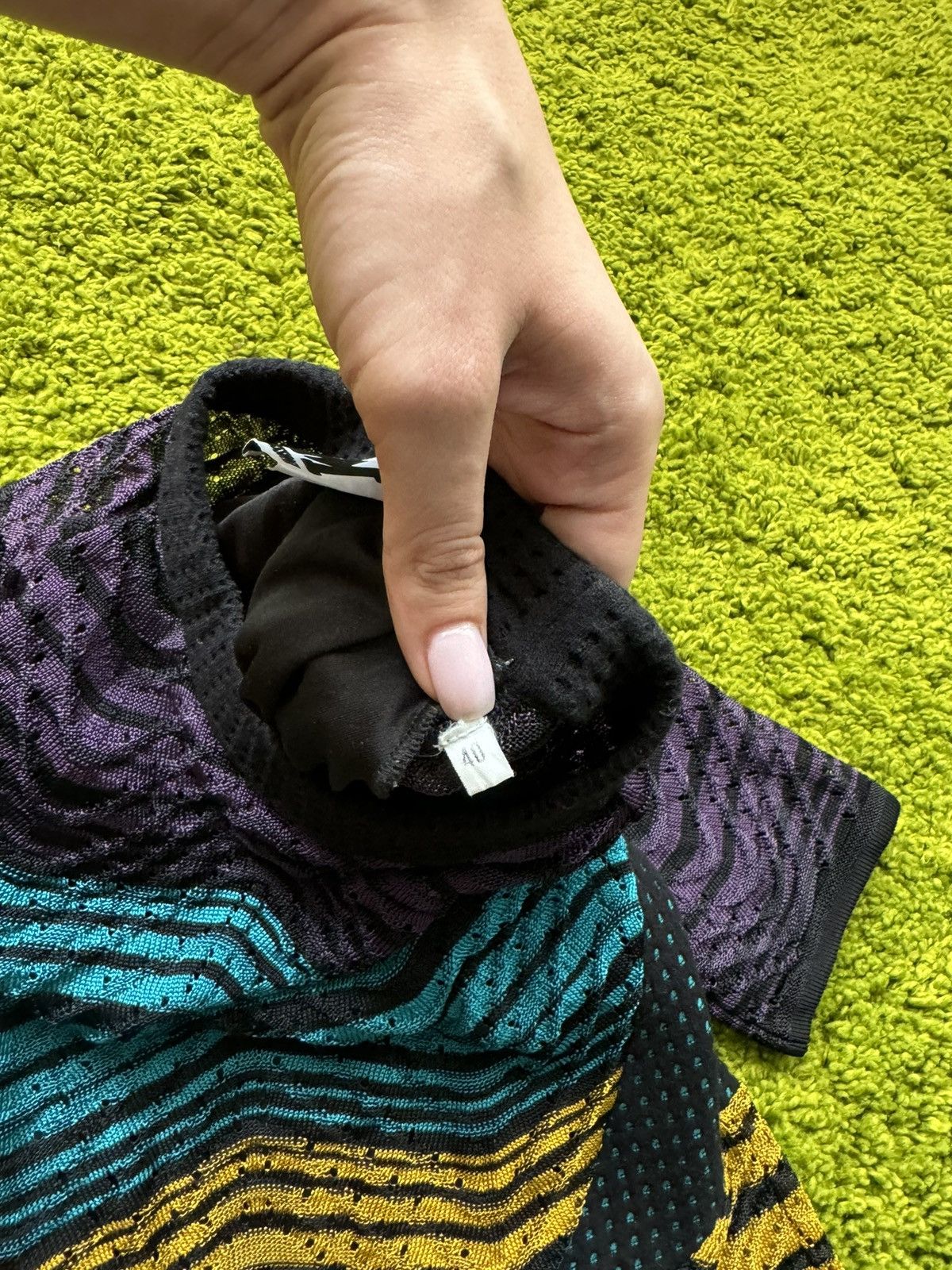 Designer × Missoni Missoni avant garde coloured crochet dress Size S / US 4 / IT 40 - 5 Thumbnail