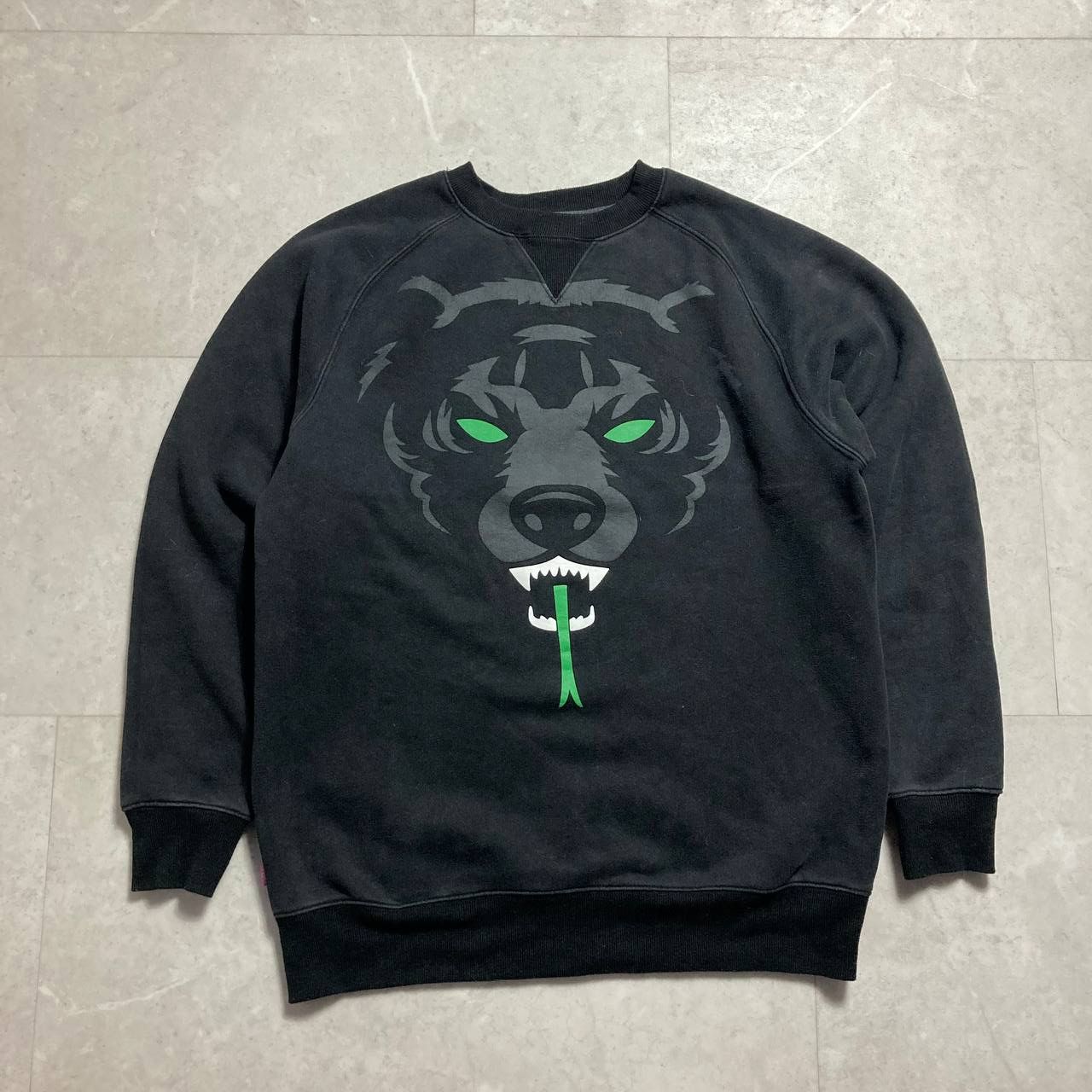 Mishka Vintage Mishka NYC New York Brooklyn Bear Sweatshirt Size US L / EU 52-54 / 3 - 1 Thumbnail
