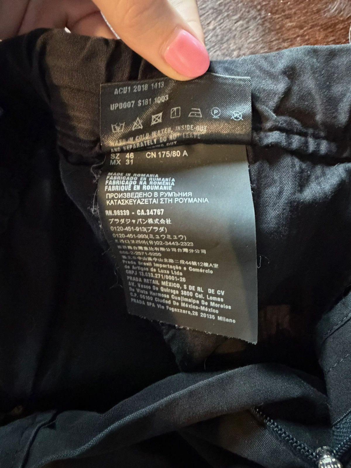Prada Prada cotton track pant Size US 30 / EU 46 - 11 Thumbnail