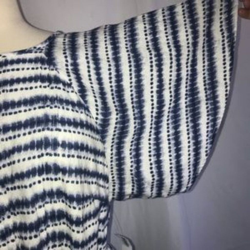 Old Navy Old Navy blue & white dress Size XS / US 0-2 / IT 36-38 - 3 Thumbnail