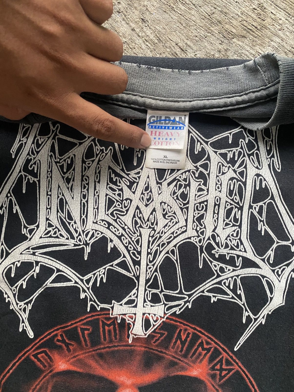 Band Tees Rare Vintage Unleashed Death Metal Band Size US XL / EU 56 / 4 - 3 Thumbnail